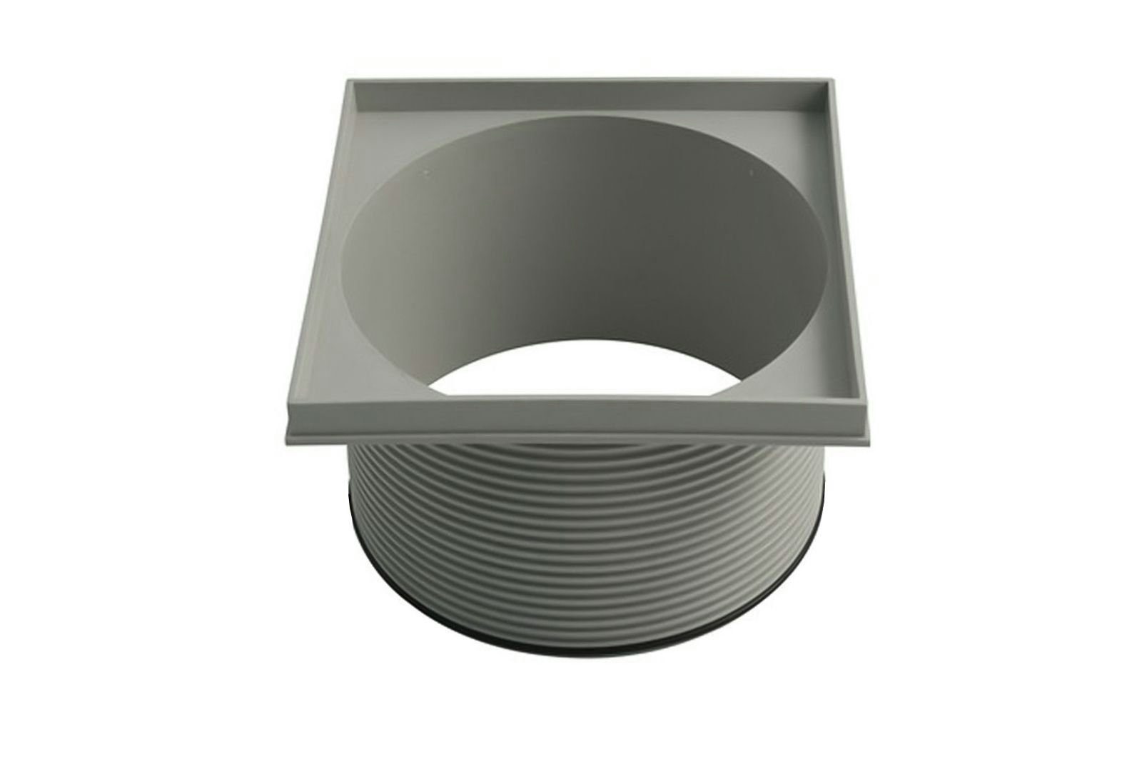 Marley Deutschland GmbH Haus- und Hofablauf Verlängerung mit Aufsatzrahmen für Marley Kellerabläufe DN75 und DN110, Art. 067803