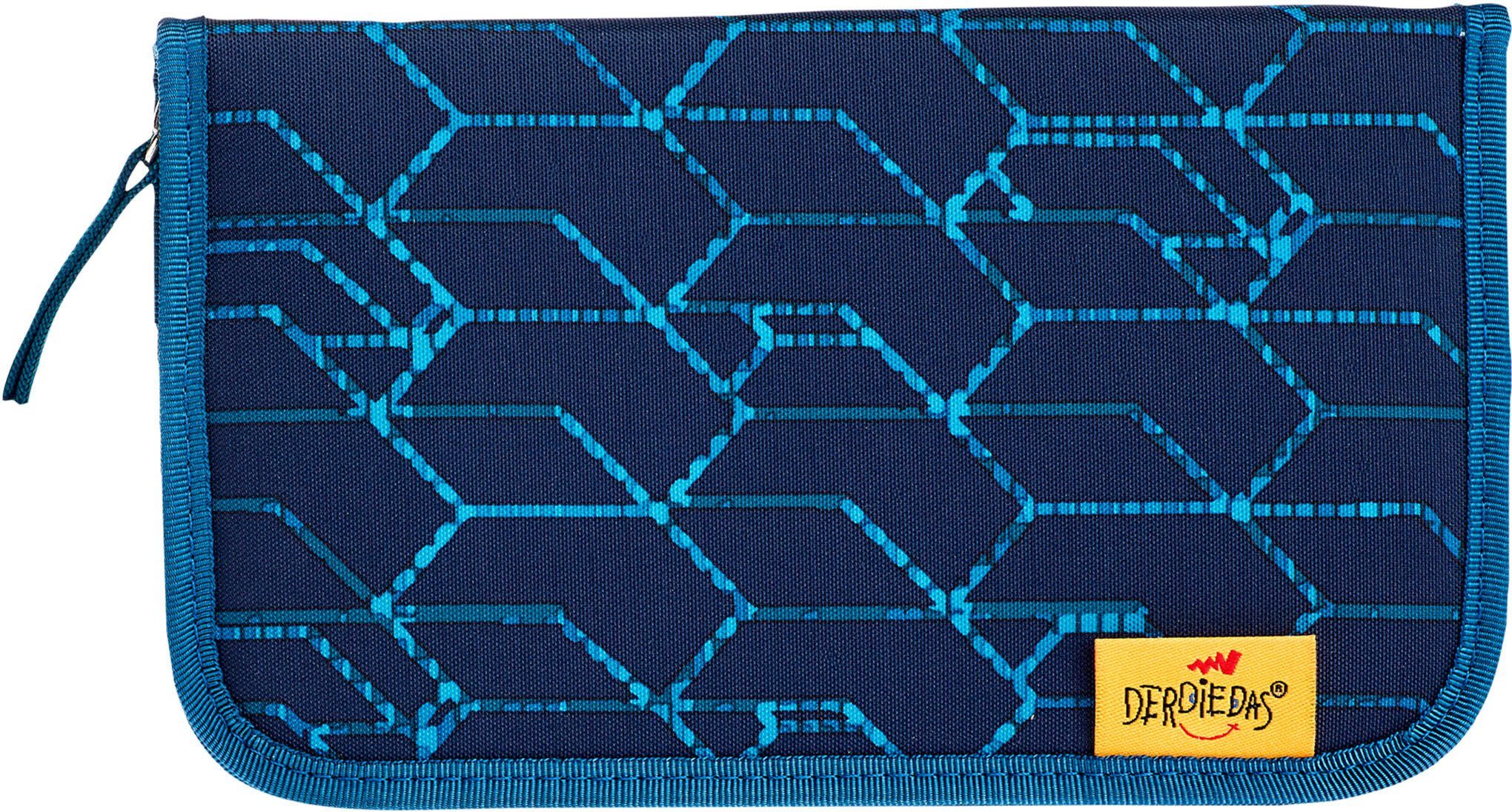 DerDieDas® Schulrucksack ErgoFlex, Blue Speed (Set, 5-tlg)