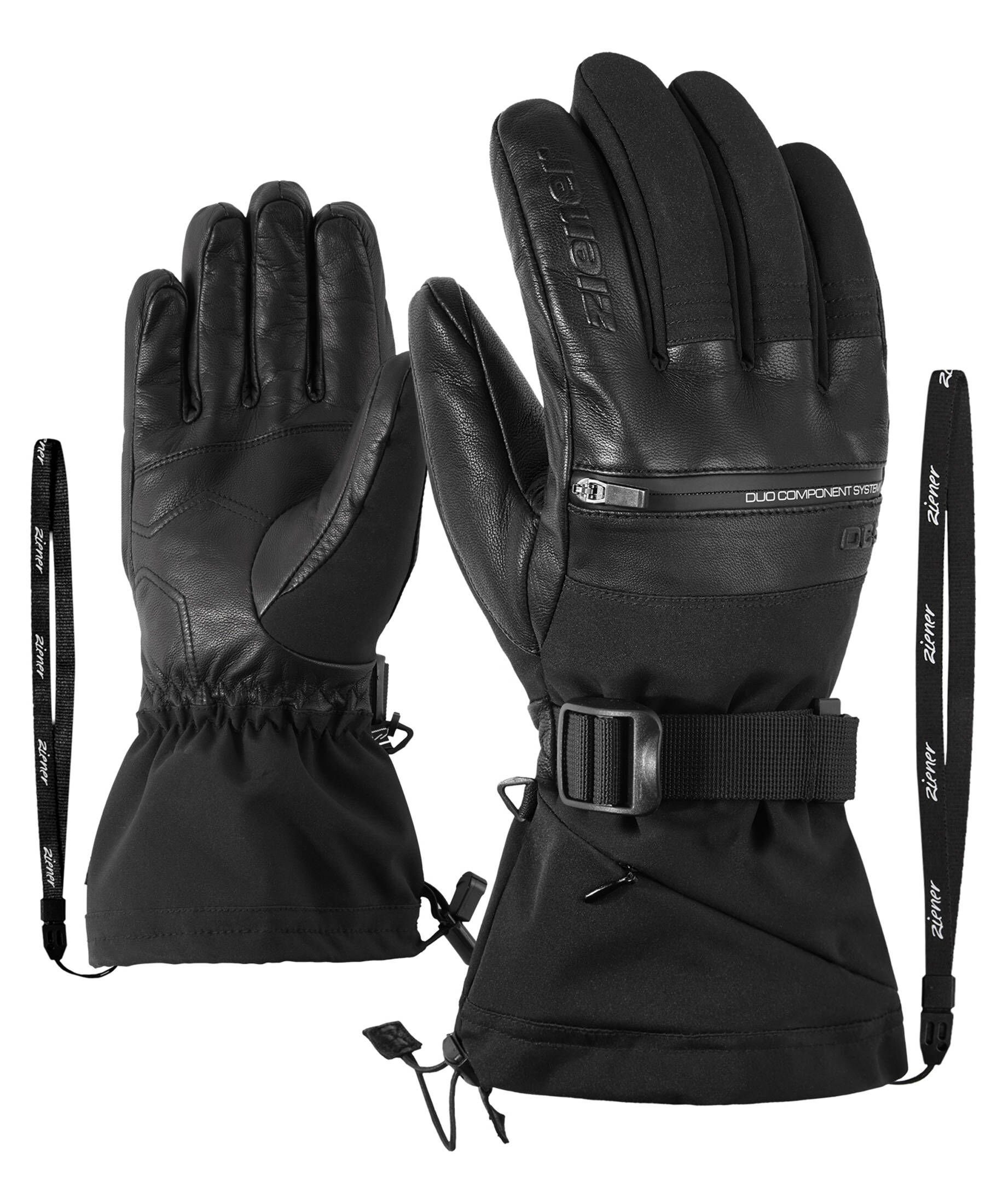 "Gallinus Ziener As(R) Skihandschuhe Herren Fingerhandschuhe