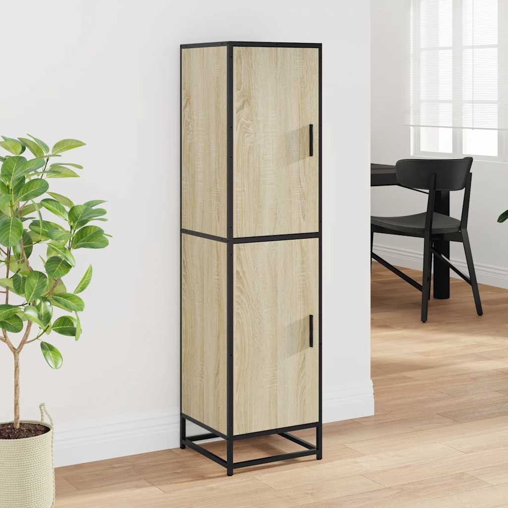 vidaXL Highboard Highboard Sonoma-Eiche 35,5x35x139 cm günstig online kaufen