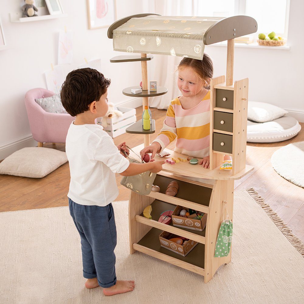 howa Kaufladen Lucky, aus Holz mit Markise und Tasche günstig online kaufen