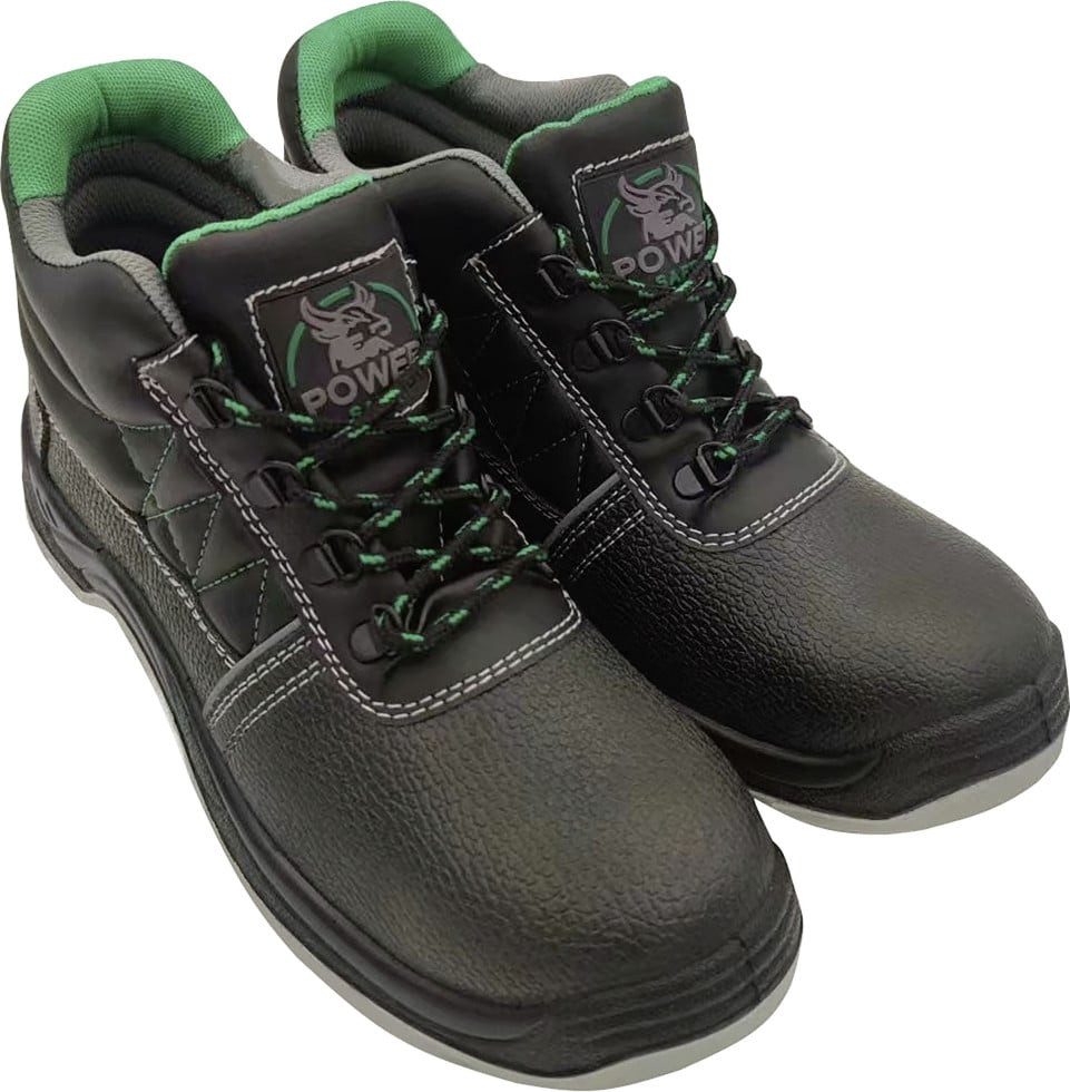 CAR-MEL shoes Sicherheitsstiefel S3 schwarz-grün Sicherheitsstiefel