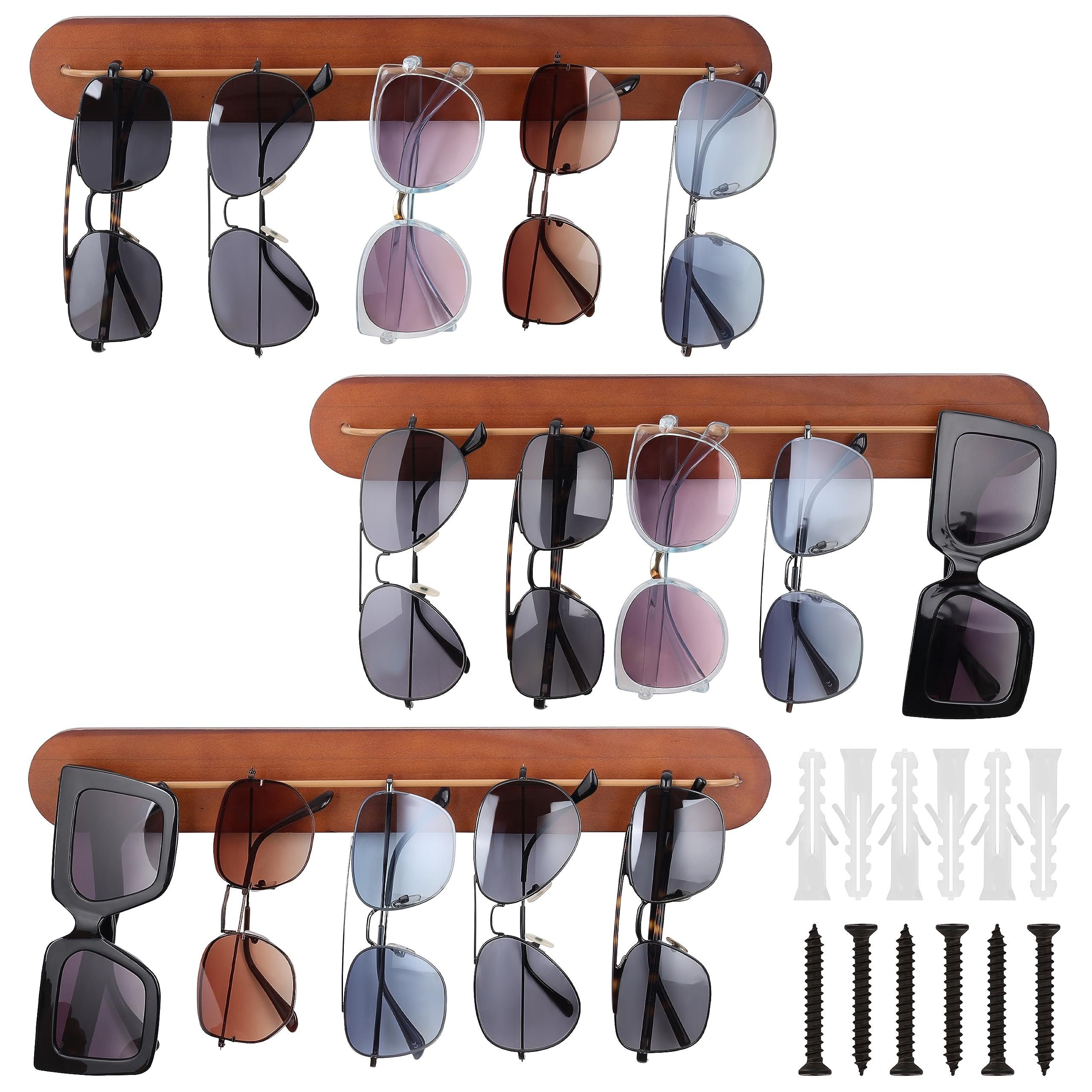 Sonnenbrillen-Organizer, Aufbewahrung, 1 Set mit 4 Schubladen