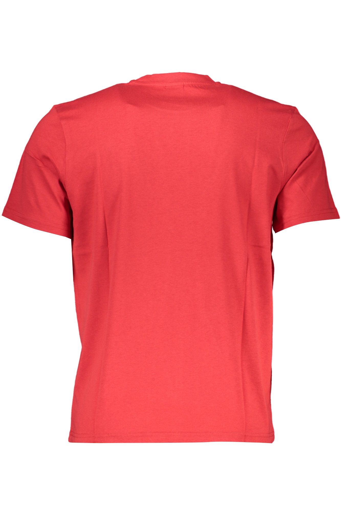 North Sails T-Shirt Kurzärmliges Herren-Shirt in Rot mit Rundhals und