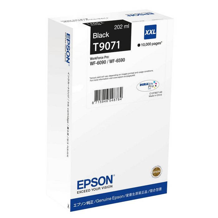 Epson Epson WF-6xxx Ink Cartridge Black XXL Tintenpatrone