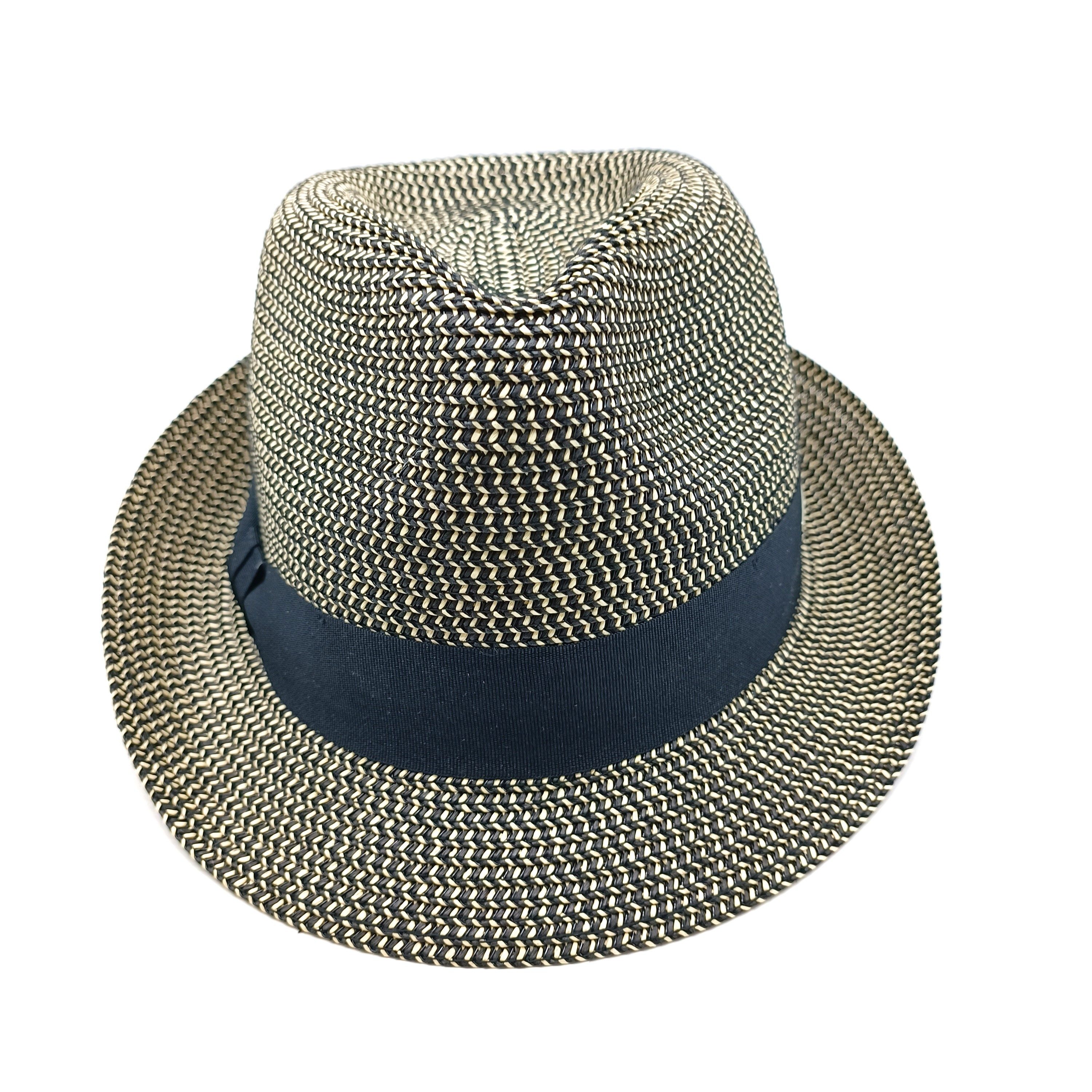 Seeberger Strohhut Trilby linen/black günstig online kaufen