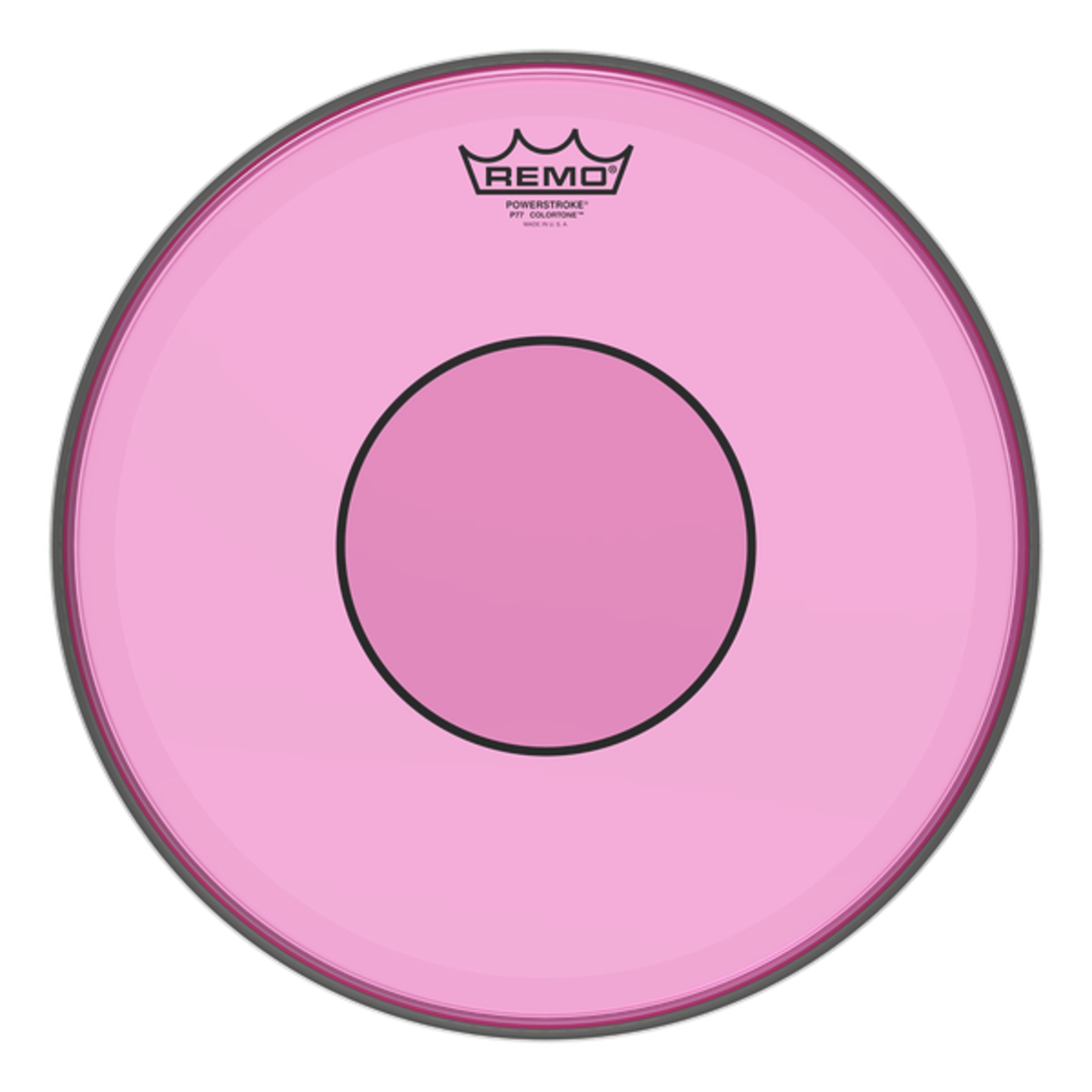 Remo Snare Drum,Powerstroke 77 Colortone 14" Pink, Felle, Snare Schlagfelle, Powerstroke 77 Colortone 14" Pink - Snare Drum Schlagfell