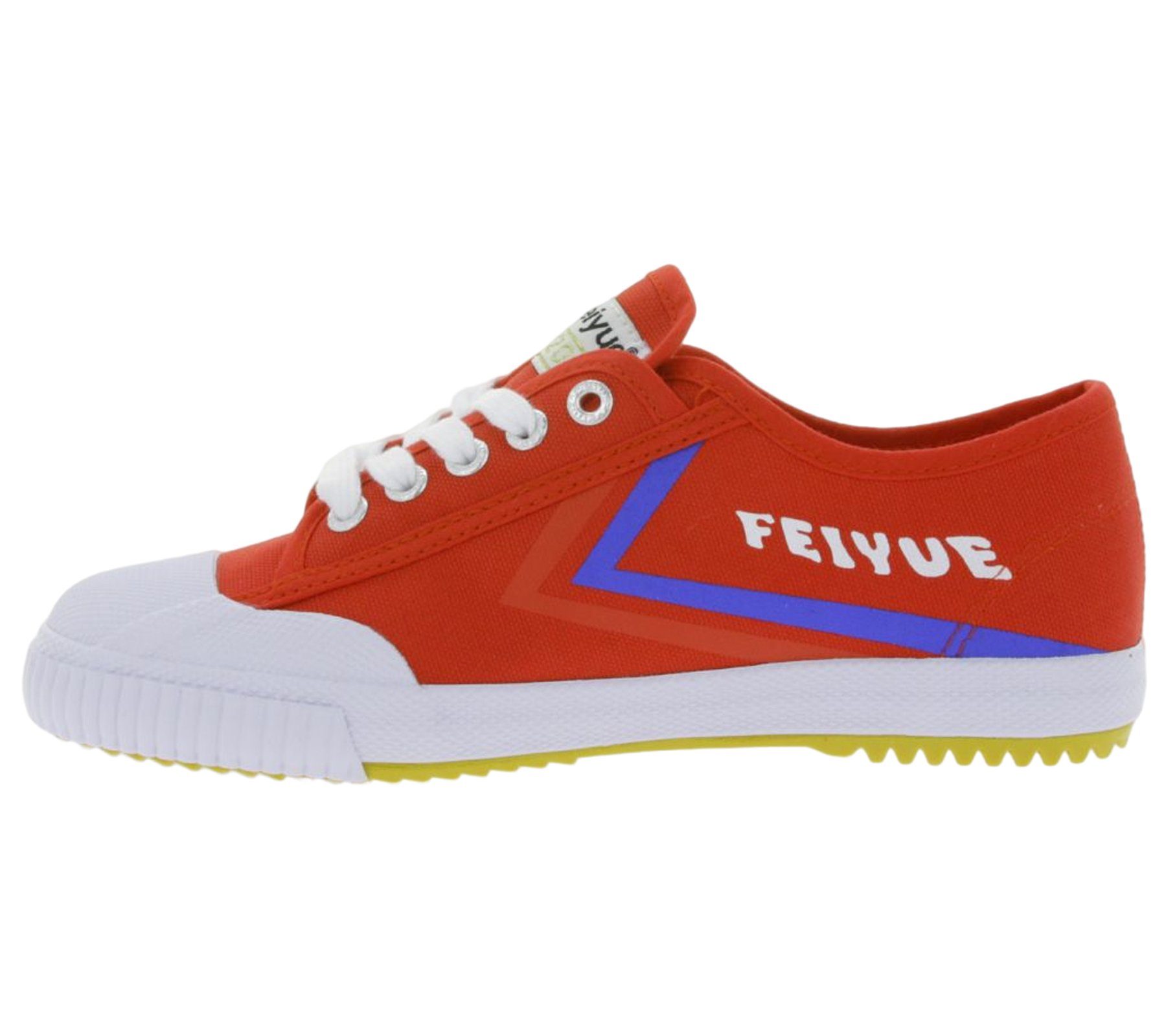 Feiyue Lo Plimsoll-Design Sneaker Feiyue Rot in für Sneaker Fe Trainings-Schuhe 1920 Turnschuhe Canvas Kampfkunst