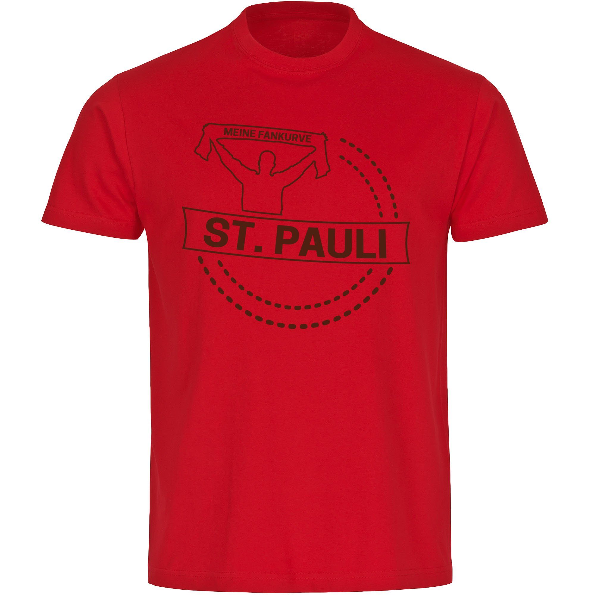 T-Shirt Herren St. Pauli - Meine Fankurve - Männer