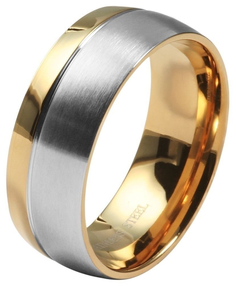 AKZENT Partnerring Duo Expression aus Edelstahl, günstig online kaufen