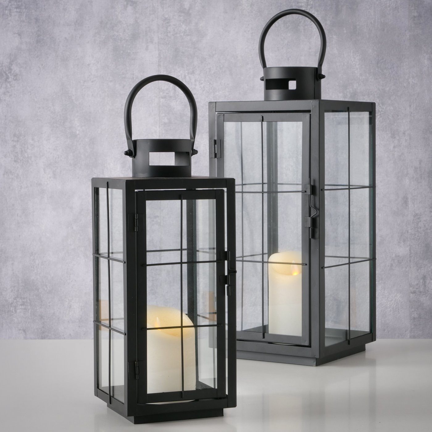 BOLTZE GRUPPE GmbH Kerzenlaterne ESBJERG (Laterne), Laternen 2er-Set günstig online kaufen
