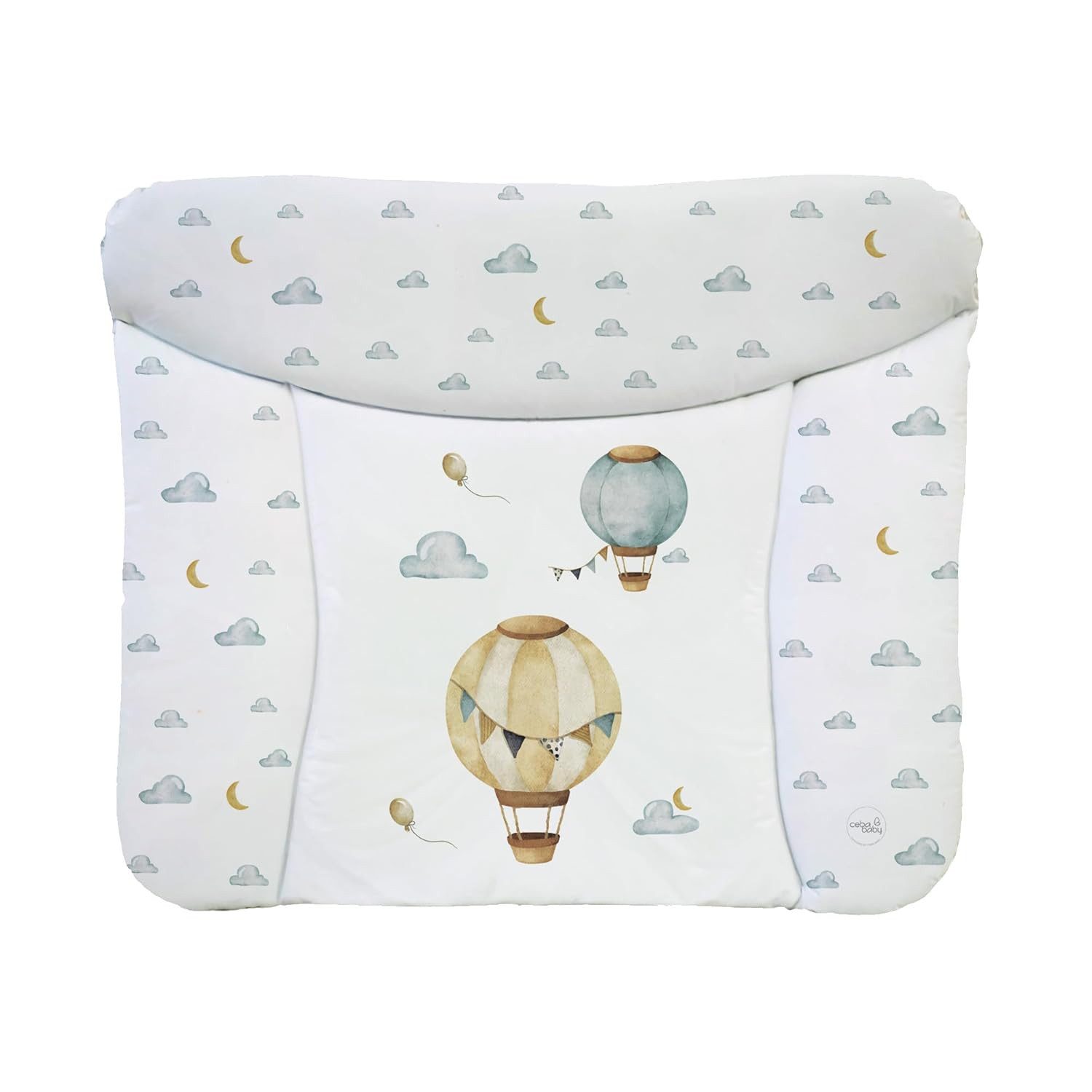 CEBA BABY Wickelauflage Weiche Baby Wickelunterlage 75 x 72 cm / 85 cm x 75 günstig online kaufen