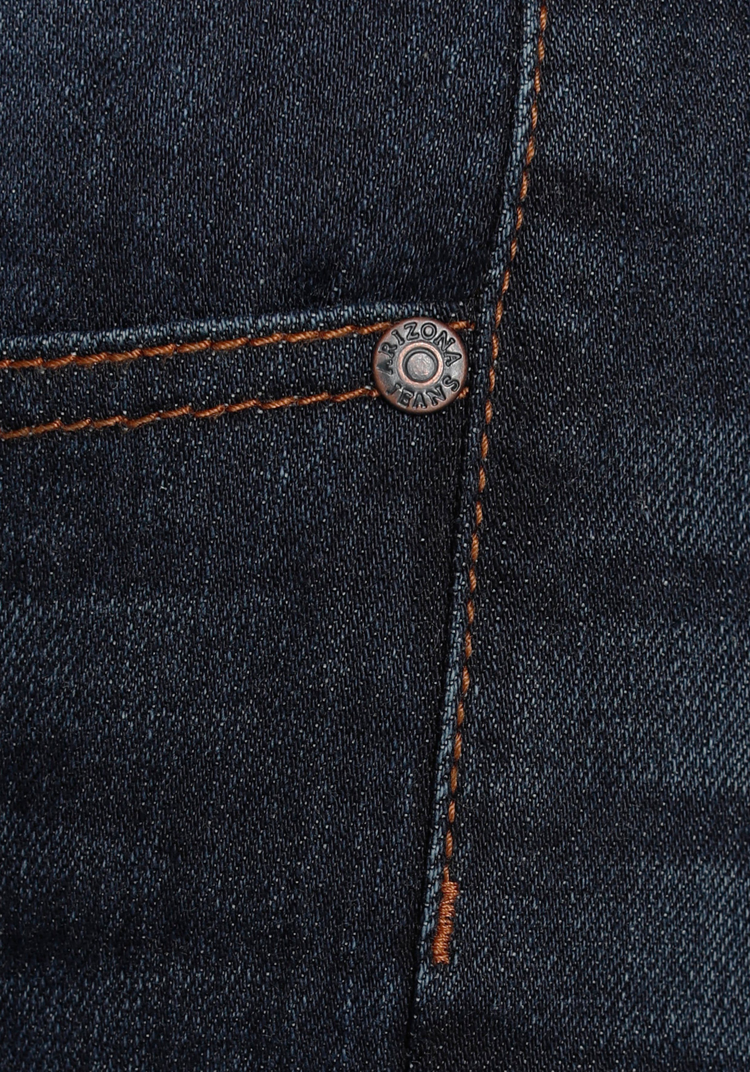 Arizona Stretch-Jeans gerade geschnittenes Bein, niedrige Leibhöhe