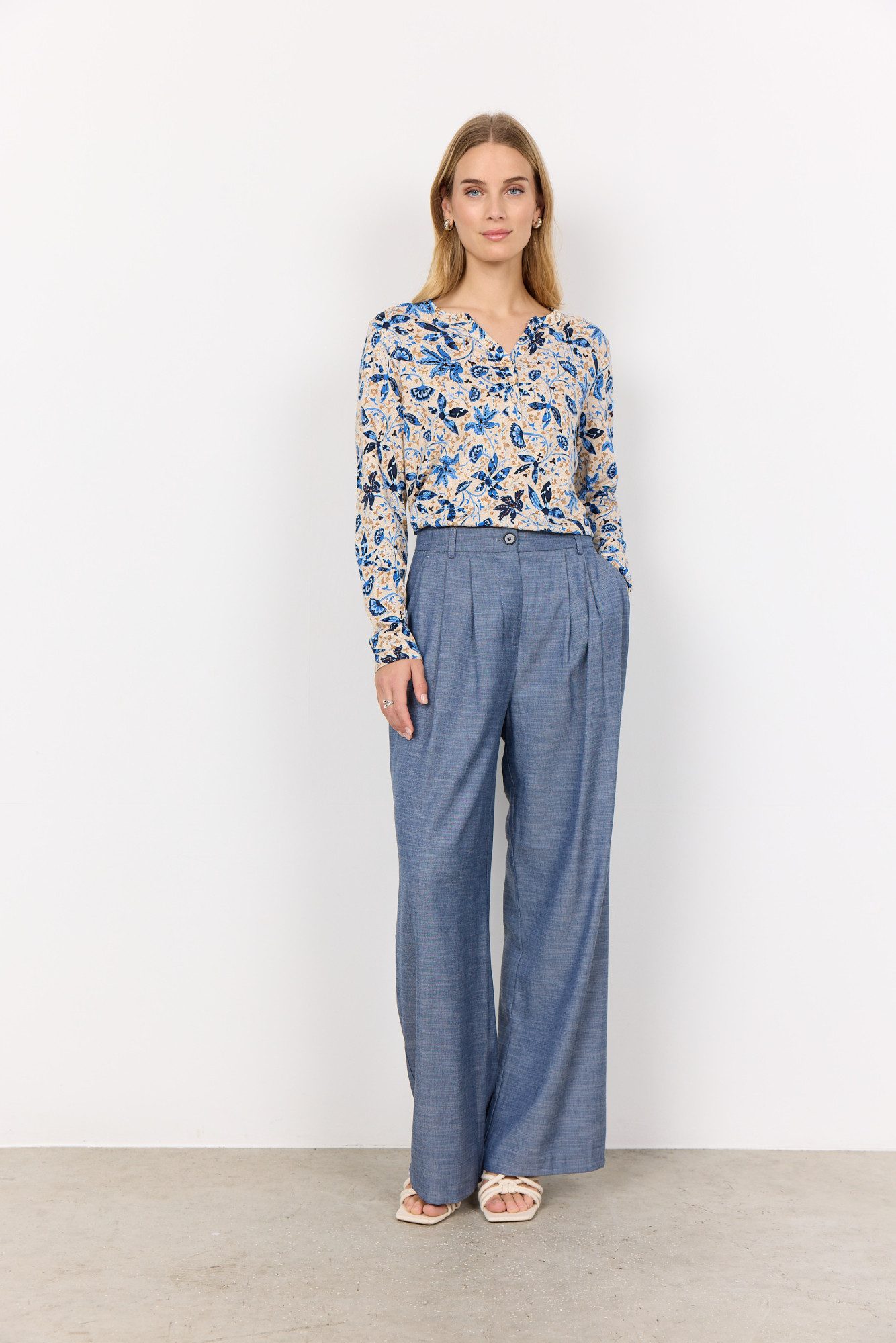 soyaconcept Longbluse SC-FELICITY AOP 498 günstig online kaufen