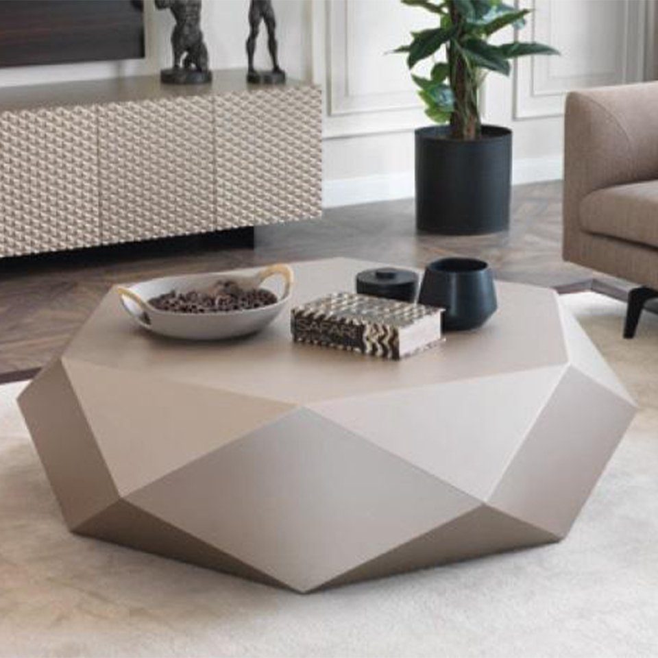 JVmoebel Couchtisch, Wohnzimmer Couchtisch Tisch Design Möbel Luxus Einrichtung Sofa beige | Couchtische
