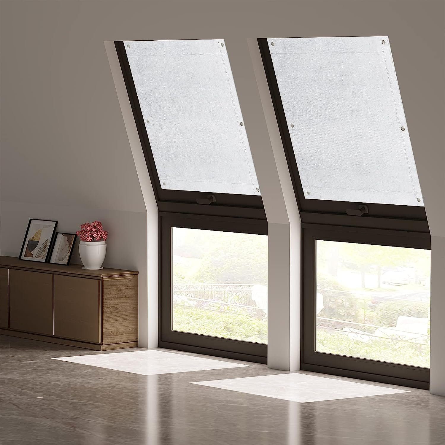 Dachfensterrollo, Woltu, ohne Bohren Sonnenschutz mit günstig online kaufen