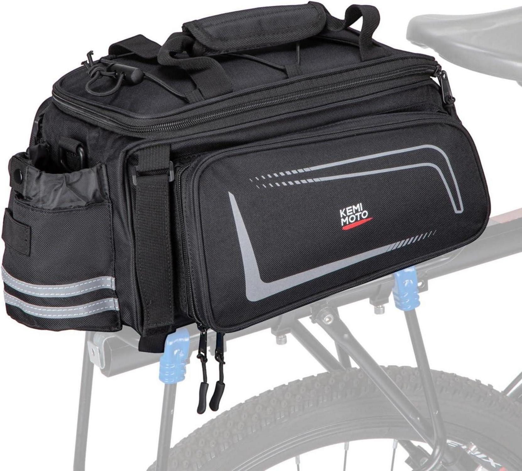 Fahrrad-Gepäckträger Fahrradtasche Gepäckträger 2-IN-1 9L-15L wasserdicht
