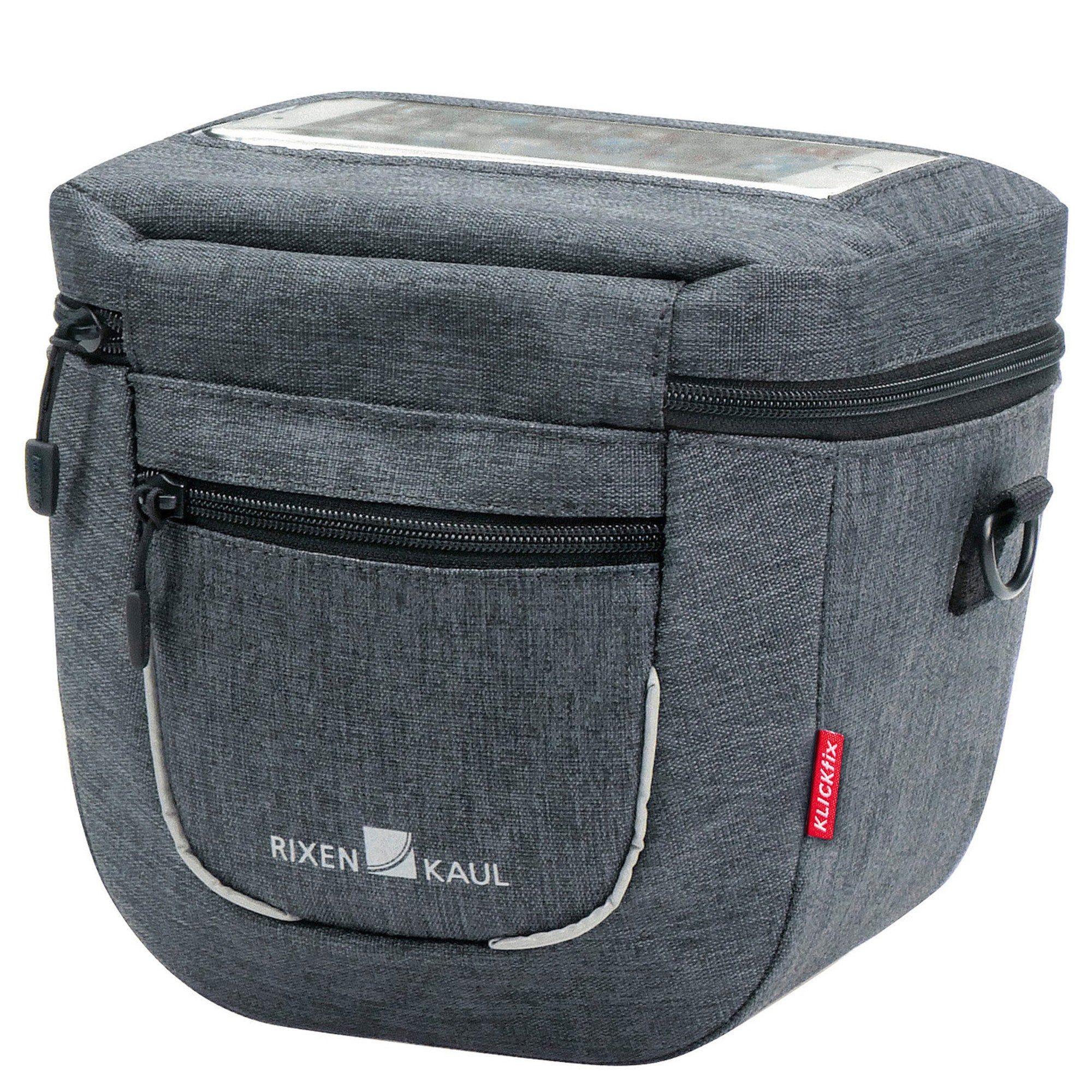 Fahrradtasche KLICKfix Aventour Compact City 3 - Lenkertasche 20 cm (grey)