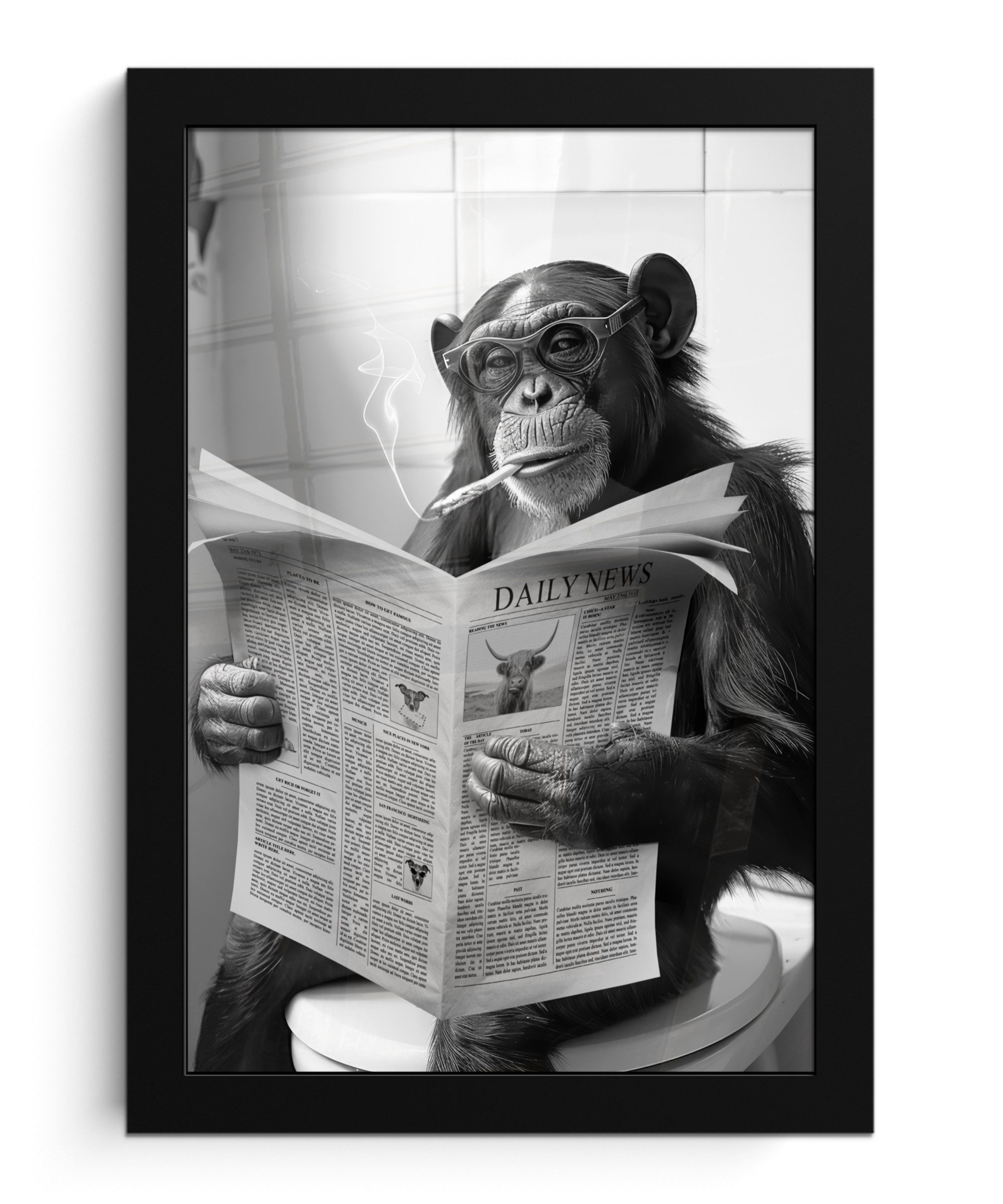 MuchoWow Poster Schimpanse - Affe - günstig online kaufen