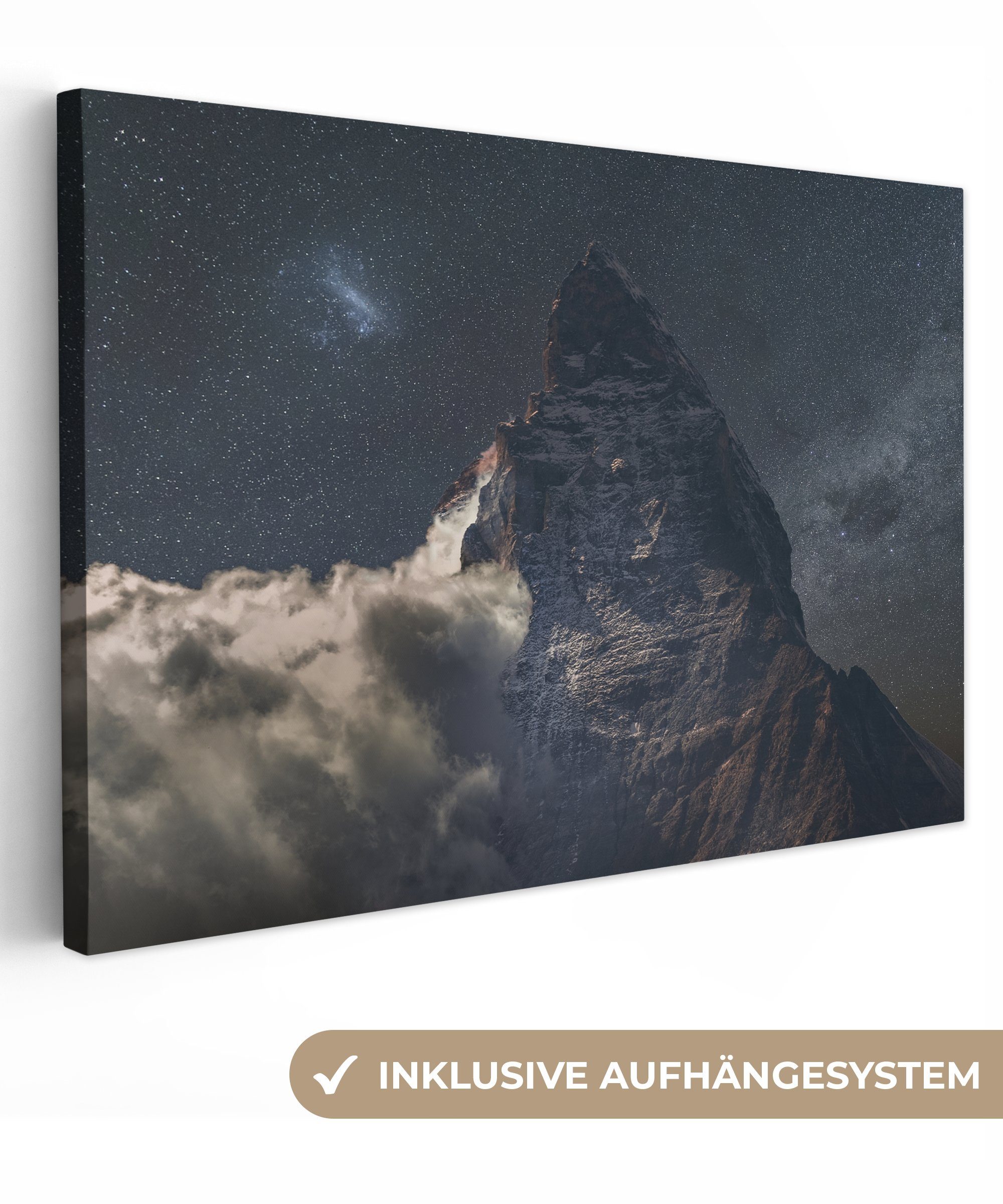 OneMillionCanvasses® Leinwandbild Niedrige Wolke in der günstig online kaufen
