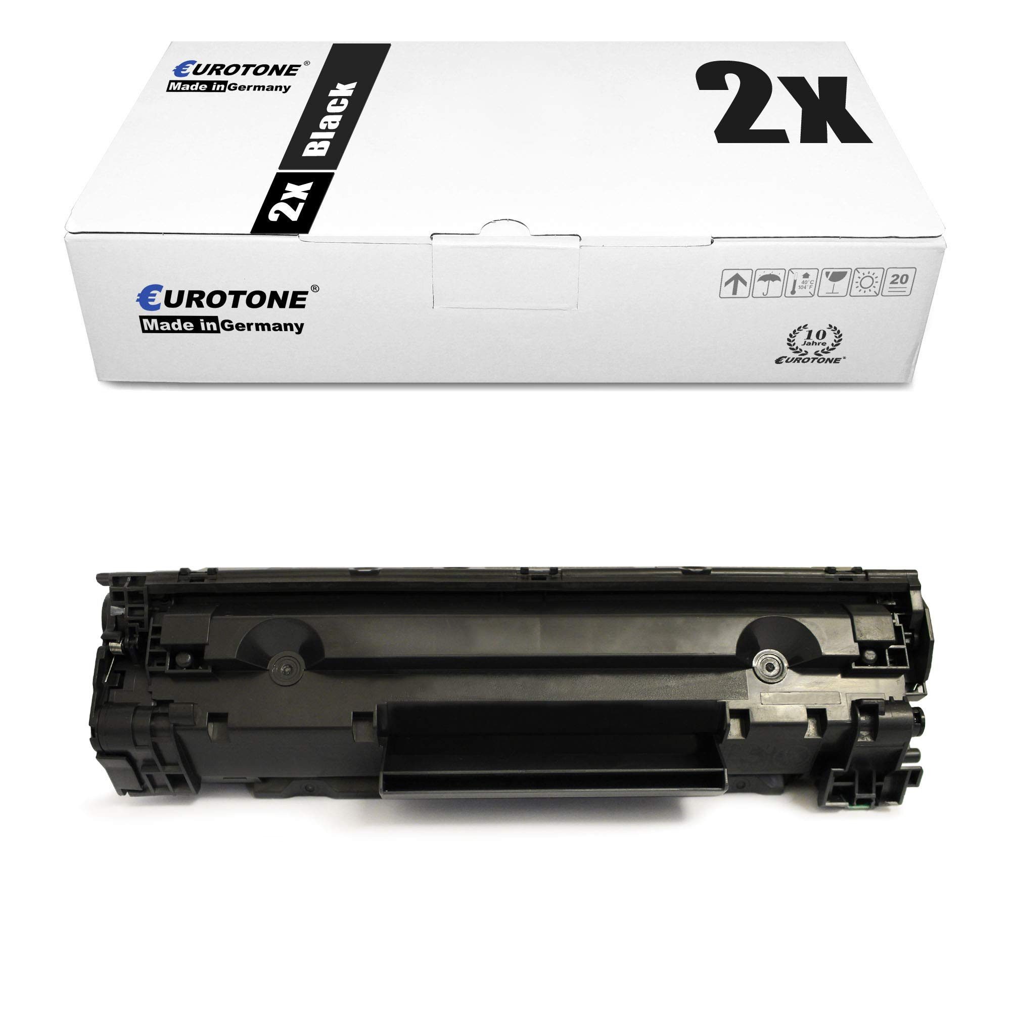 Eurotone Tonerkartusche CF279A, (Multipack, 2-St., 2-teiliges Set), Kompatibel, sofort einsatzbereit