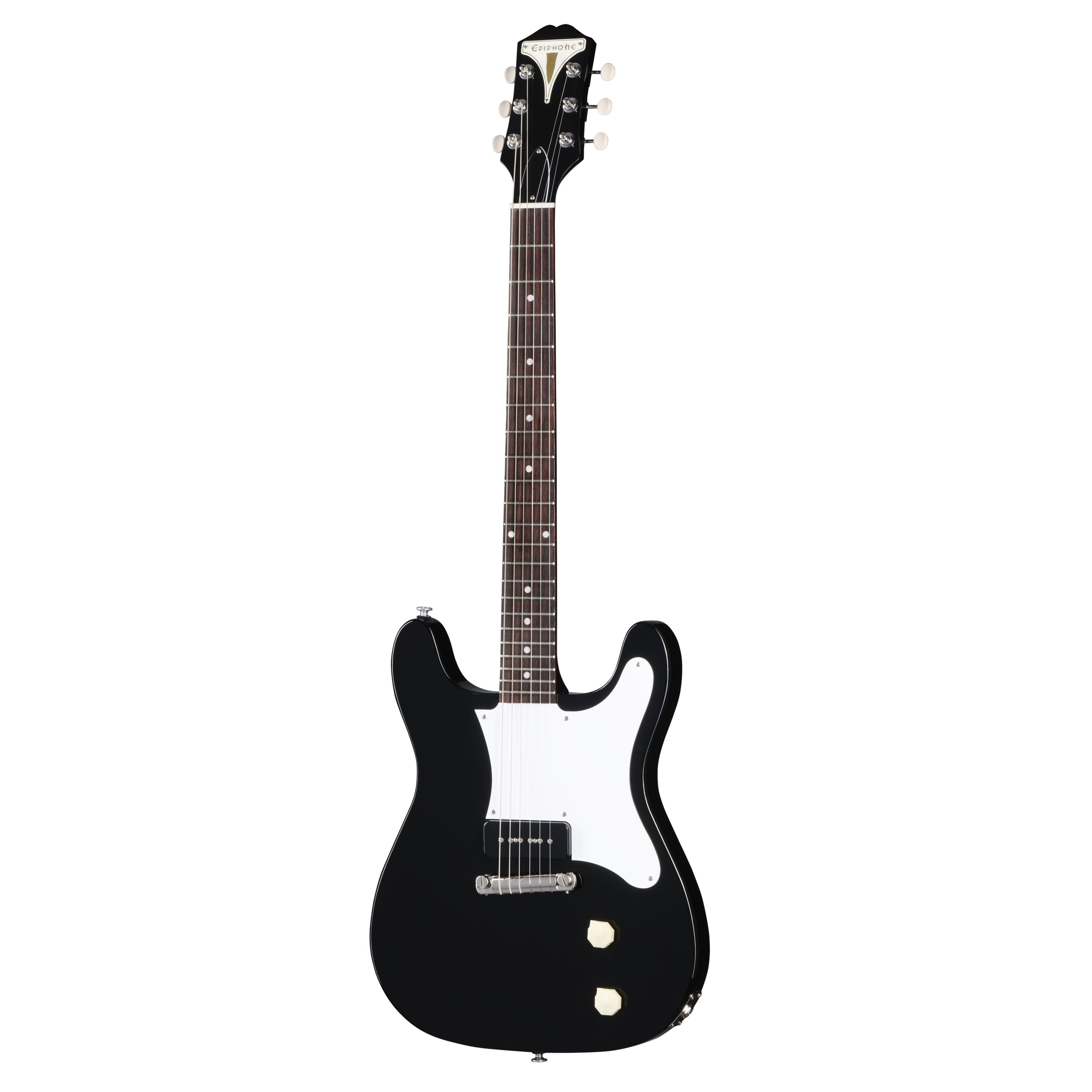 Epiphone E-Gitarre, E-Gitarren, Andere Modelle, USA Coronet Ebony - E-Gitarre