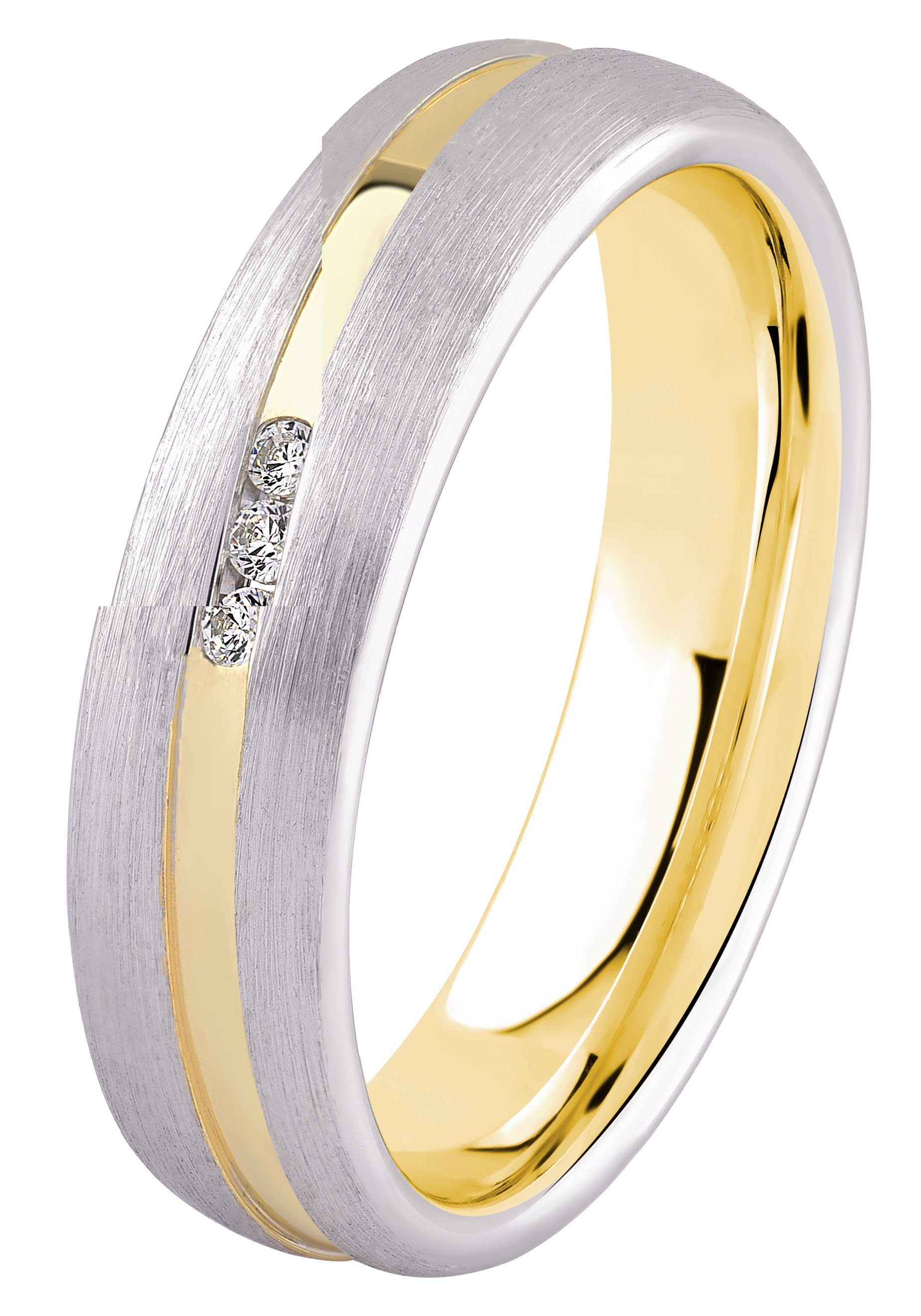 DOOSTI Trauring Schmuck Geschenk Silber 925 Trauring Ehering Partnerring LI günstig online kaufen