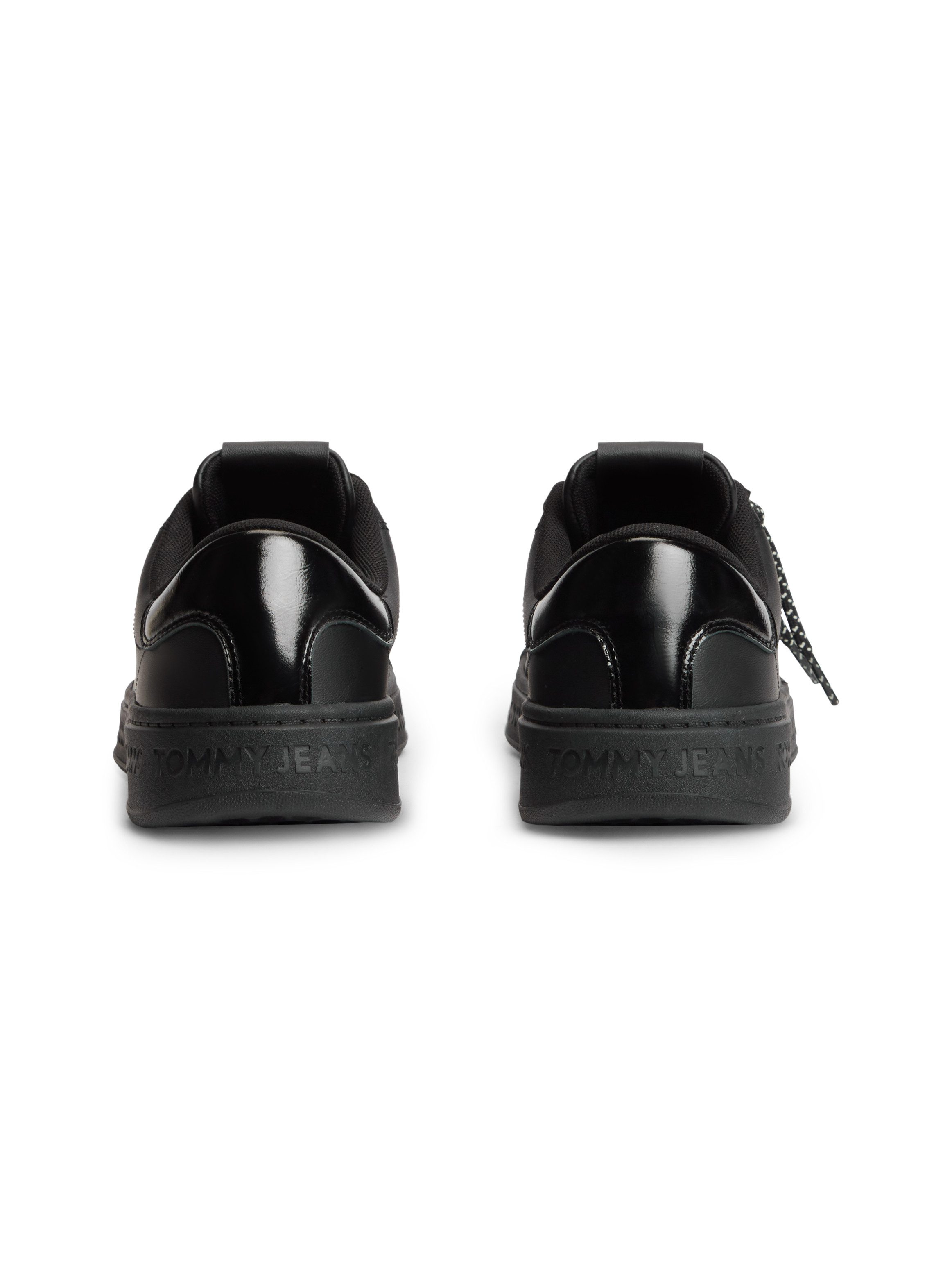 Tommy Jeans TJW LOGO SNEAKER Plateausneaker Schnürer, Freizeitschuh, Halbschuh mit Label Flagge