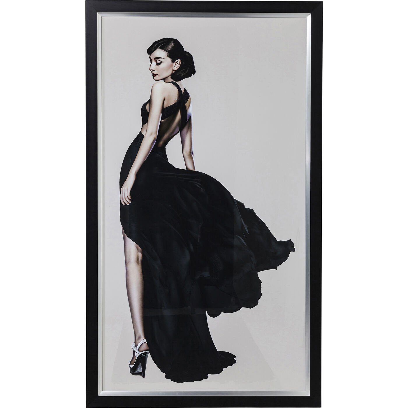 Kare Design Bild Diva, Frau, mit Rahmen