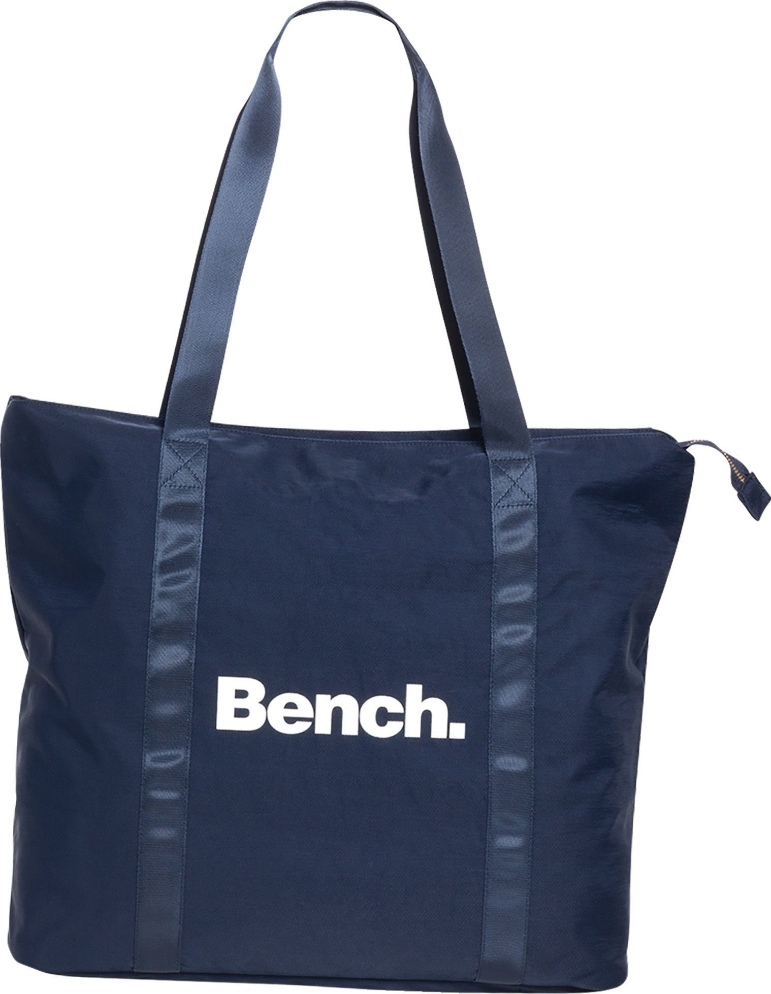 Bench. Schultertasche Bench Сумки для покупок Nylon Schultertasche (Schultertasche, Schultertasche), Damen, Jugend Tasche strapazierfähiges Textilnylon marineblau, Uni