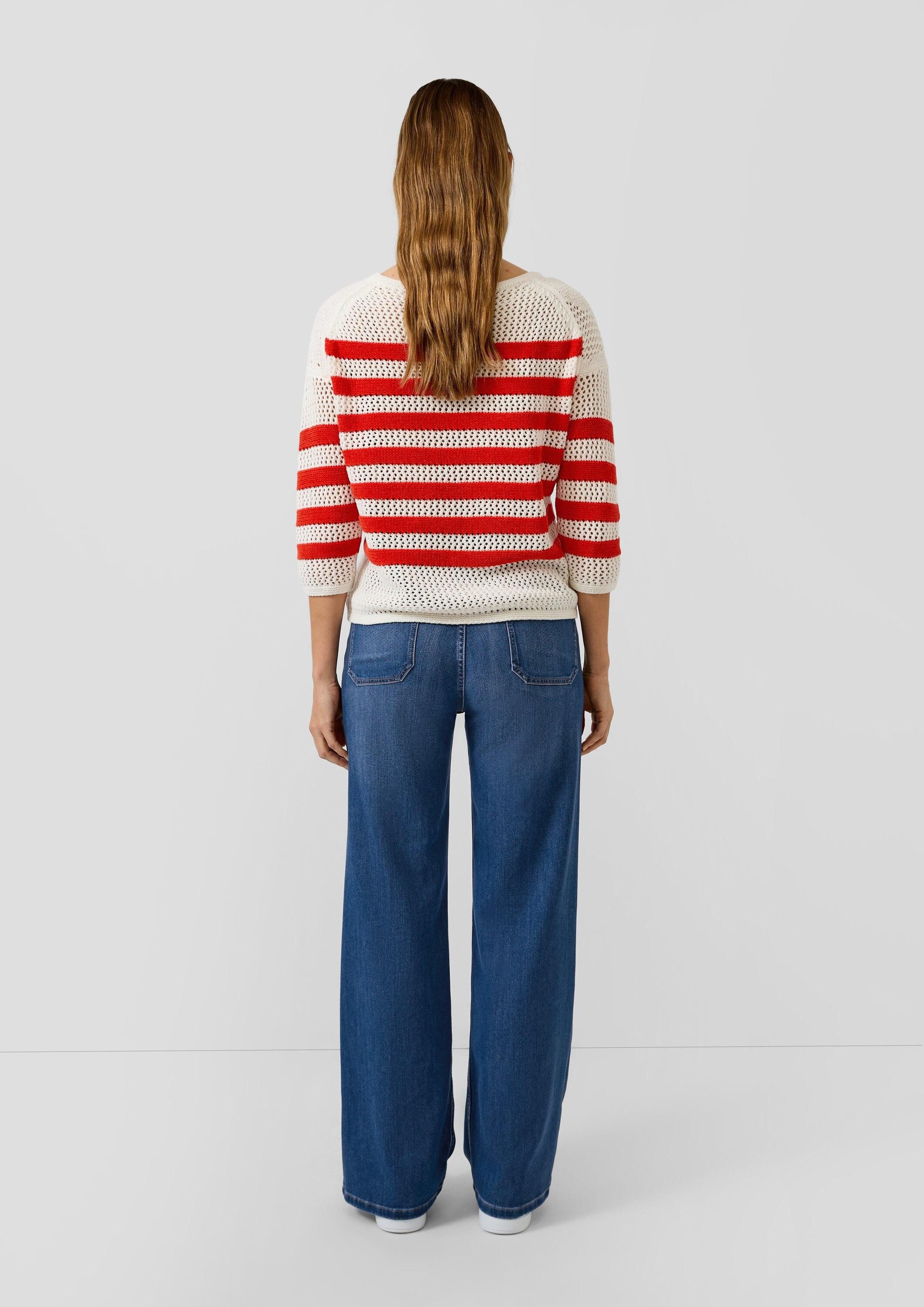 s.Oliver Weite Jeans Jeans-Hose SURI Jeans Suri / Regular Fit / High Rise / Wide Leg