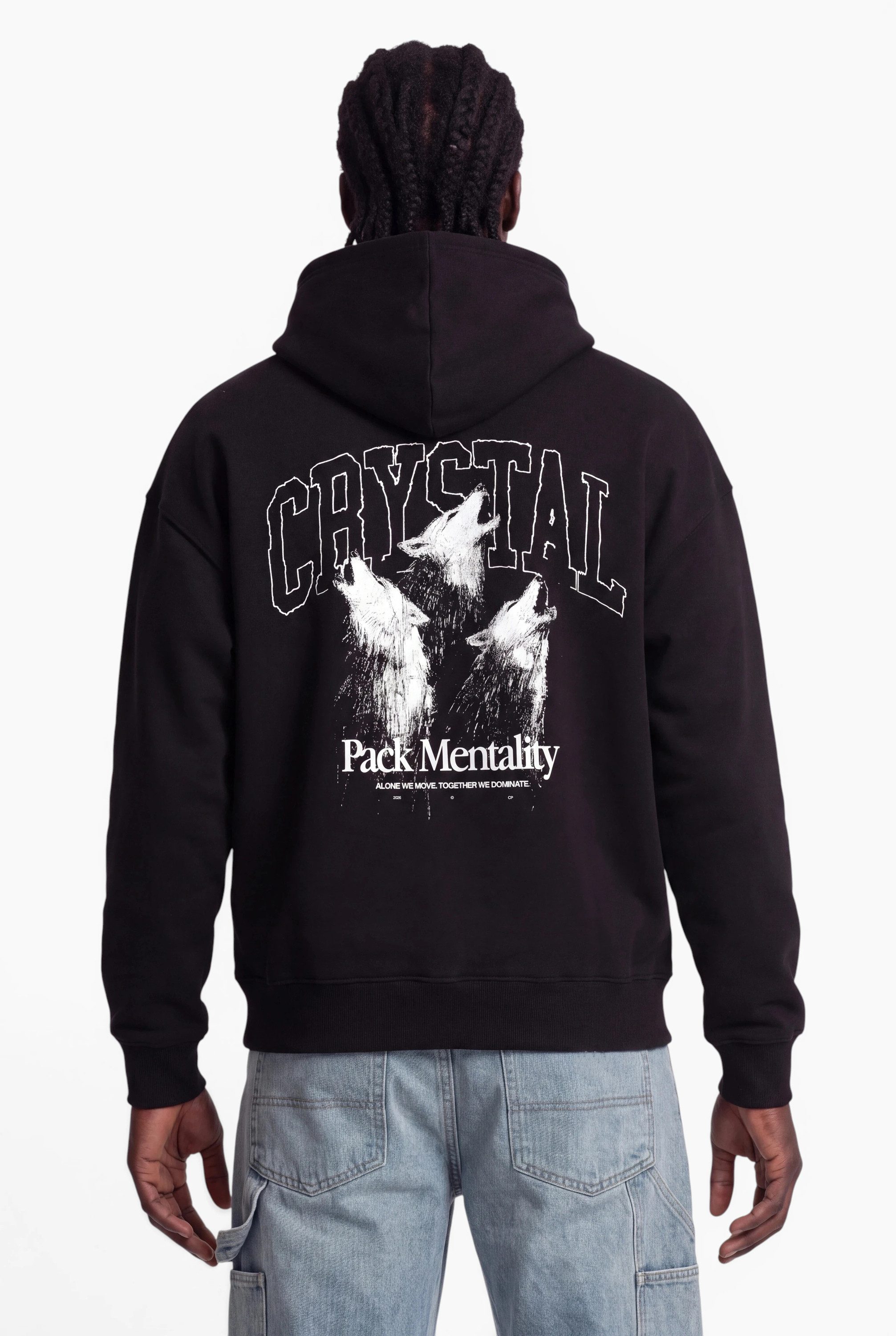 Crystal Paris Kapuzenpullover Mentality (1-tlg)