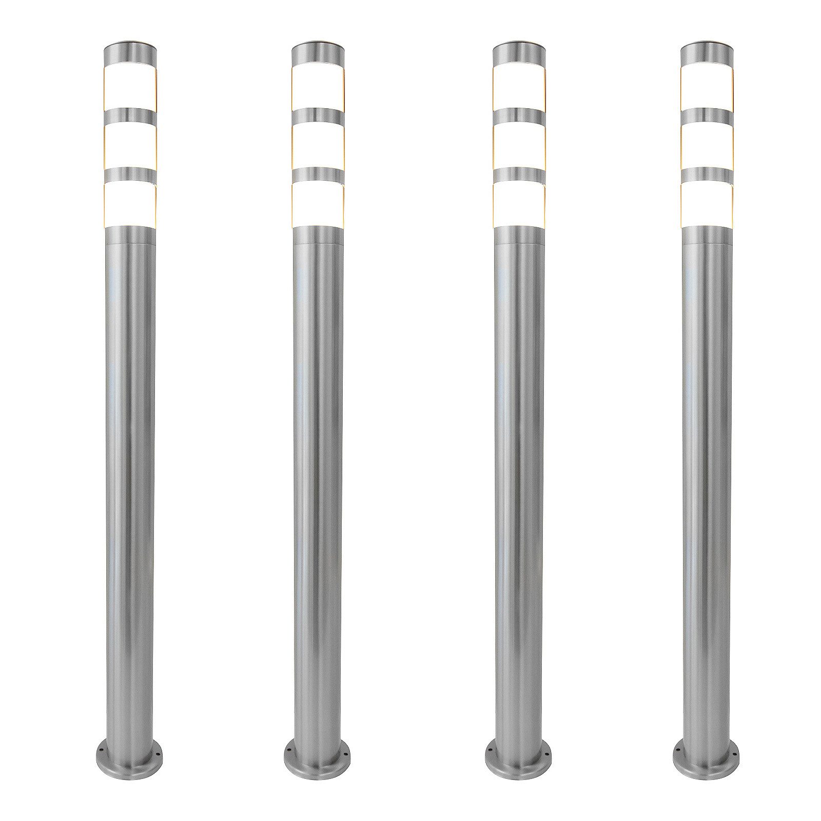 Grafner Gartenleuchte Wegleuchte Edelstahl WL10200 Gartenlampe günstig online kaufen