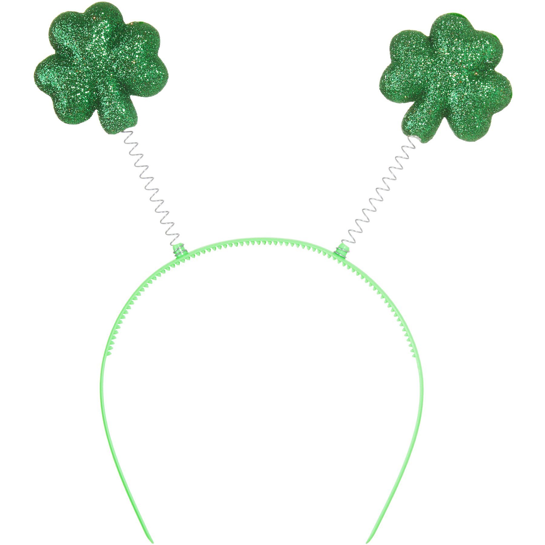Kostüm St. Patrick’s Day Kopfschmuck glitzernde Kleeblätter