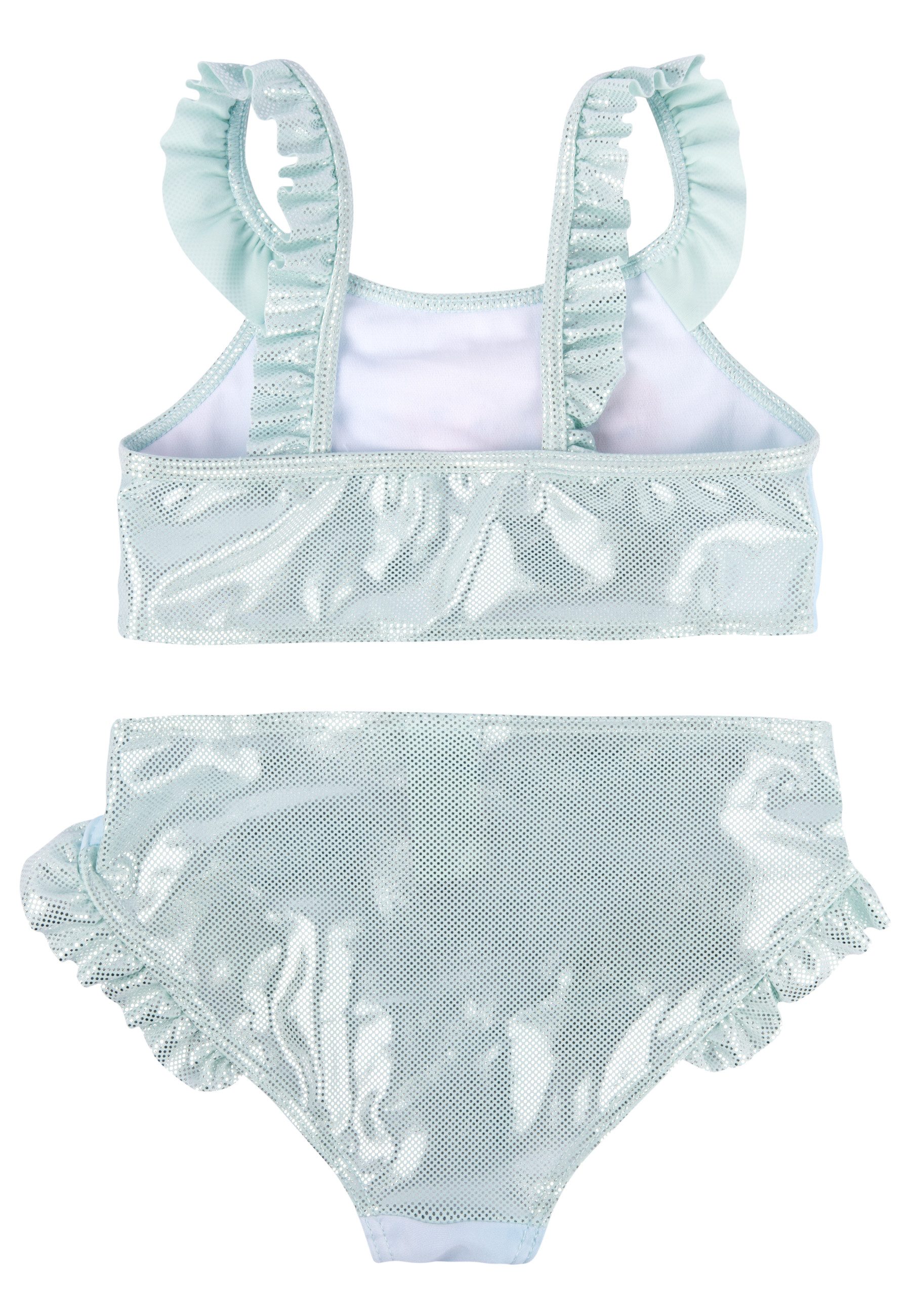 United Labels® Bustier-Bikini Disney Die Eiskönigin - Frozen - Elsa & Anna, Zweiteiler mit Rüschen – Bild 2 von 3