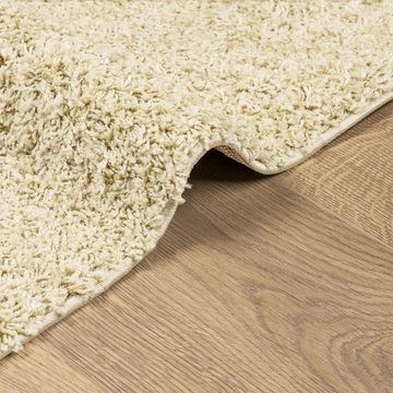 Teppich Teppich Shaggy Hochflor Modern Golden 80x200 cm, vidaXL, Höhe: 0 mm