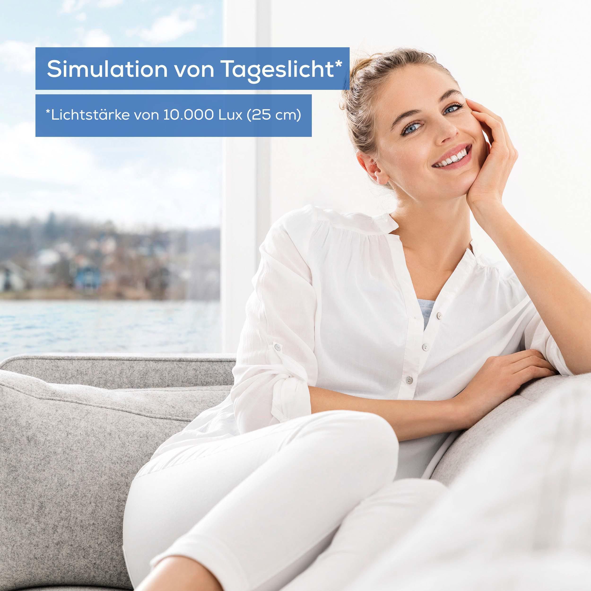 BEURER Tageslichtlampe TL 95 für mehr Wohlbefinden in sonnenarmen Monaten, Bei Lichtmangelerscheinungen, Unausgeglichenheit, gedrückter Stimmung