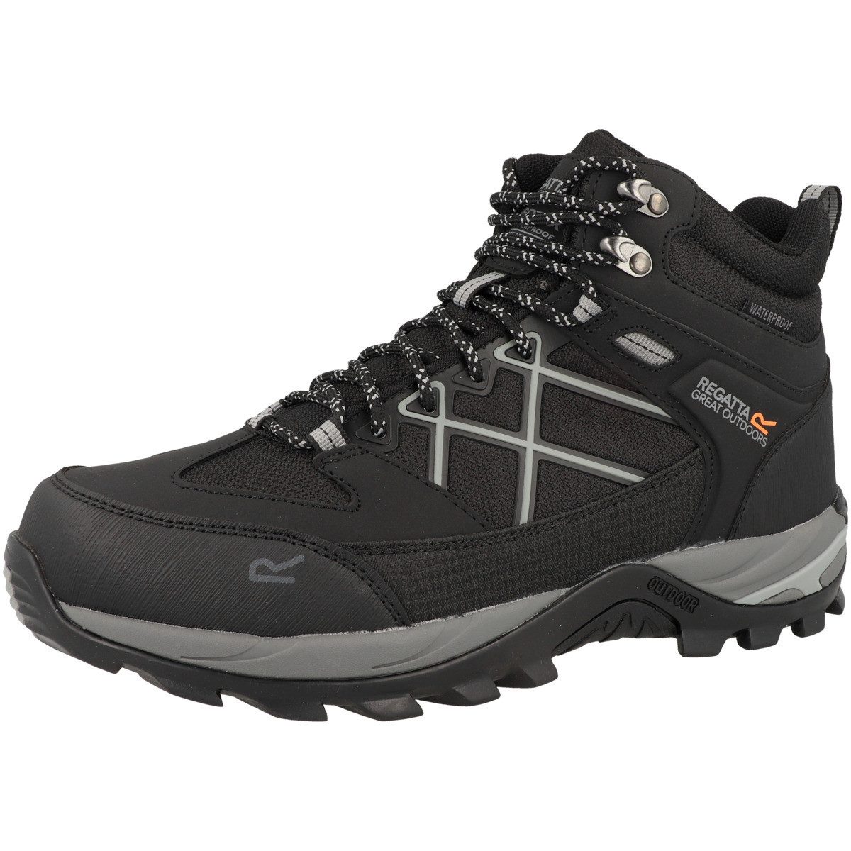 Regatta Samaris III Herren Outdoorschuh Wanderschuhe, Trekking, Hiking, Freizeitschuhe, Schnürschuhe