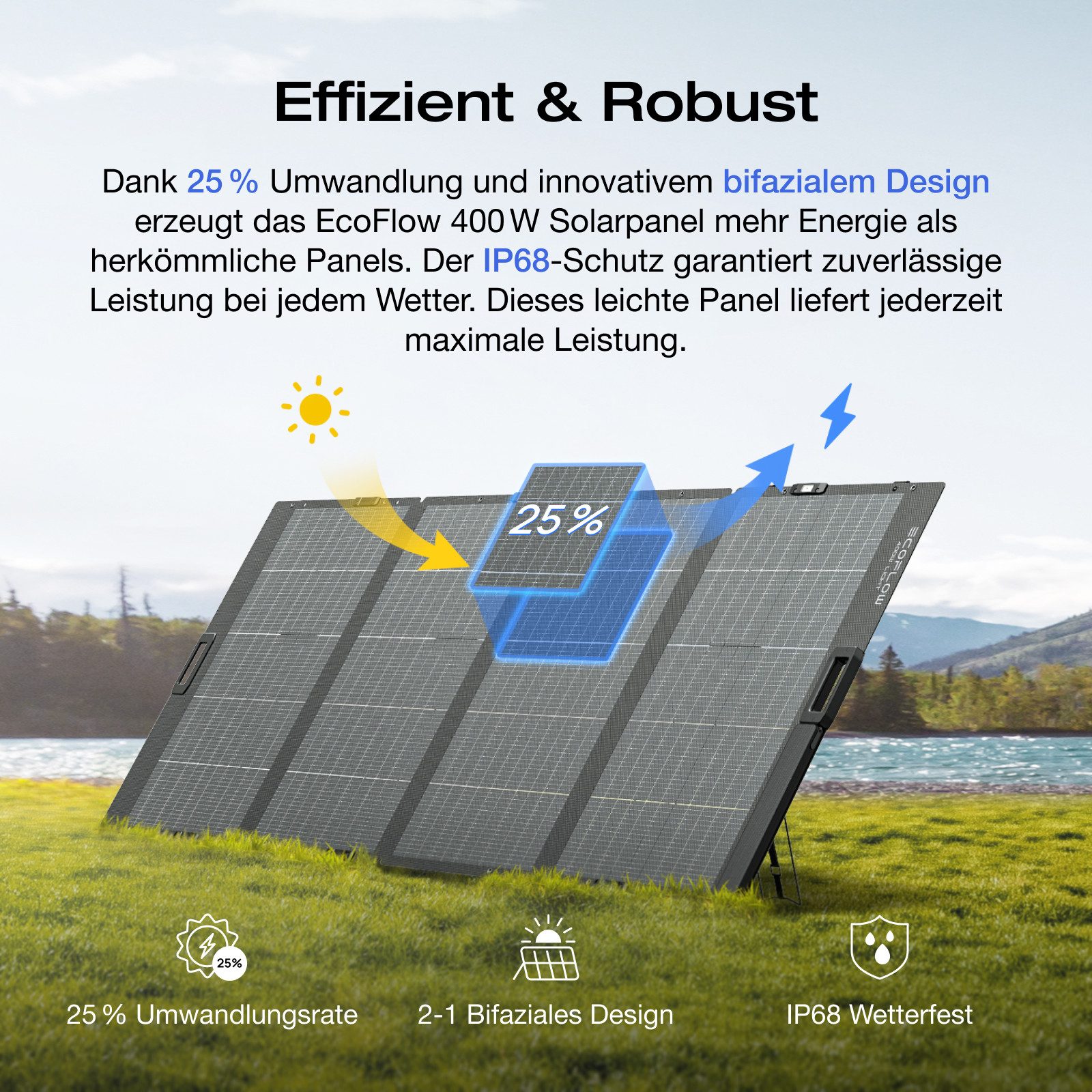 Ecoflow EcoFlow DELTA 2 Max tragbare Powerstation 2048Wh mit 400W Solarpanel Powerstation EcoFlow DELTA 2 Max mit 400 W Solarpanel EcoFlow DELTA 2 Max Powerstation mit 400 W Solarpanel 640000 mAh