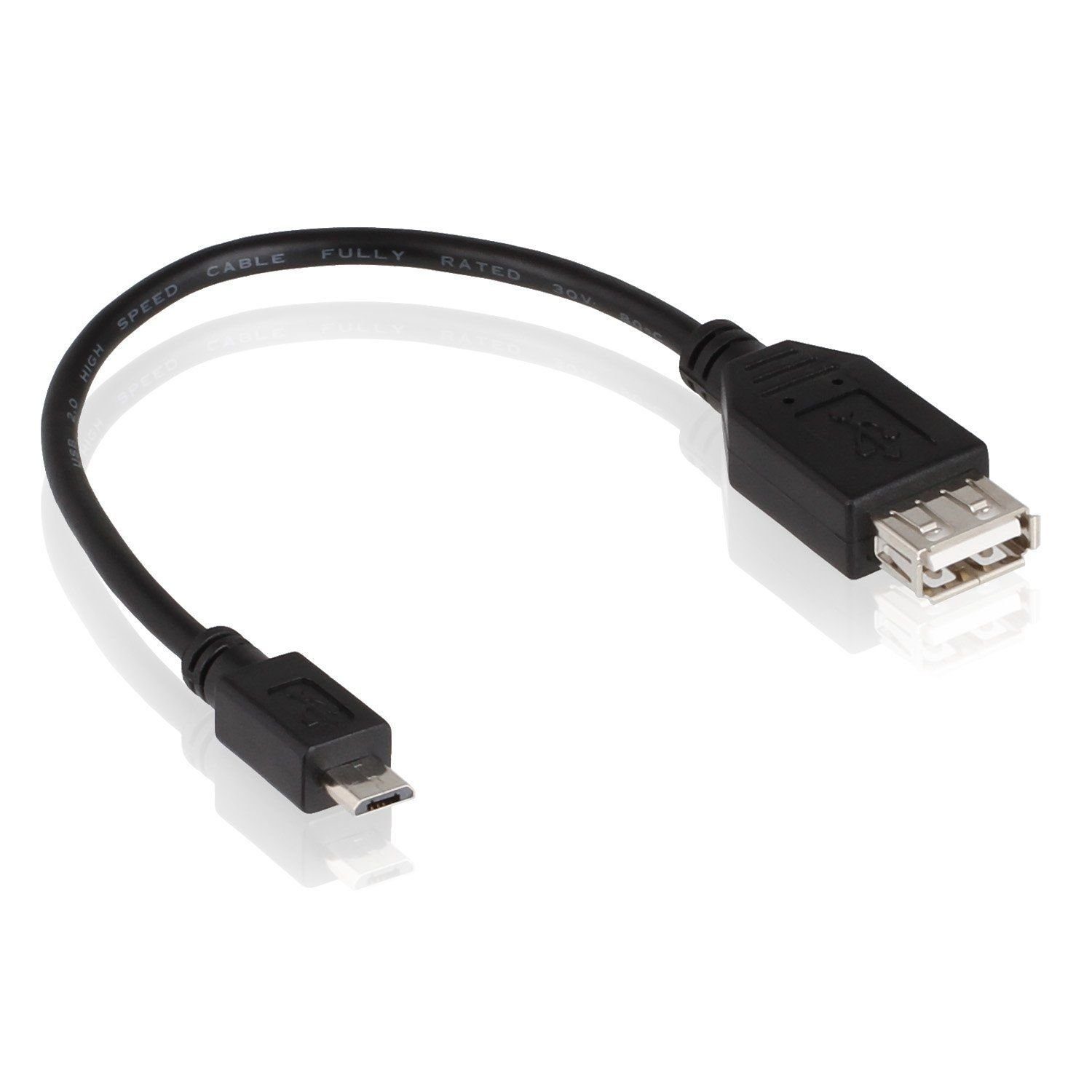 Wicked Chili »USB-A Adapter Kabel für microUSB OTG Handy & Table« USB- Adapter MicroUSB zu USB-A, 20 cm, Für OTG-fähige Smartphones / Tablets mit  microUSB Anschluss online kaufen | OTTO