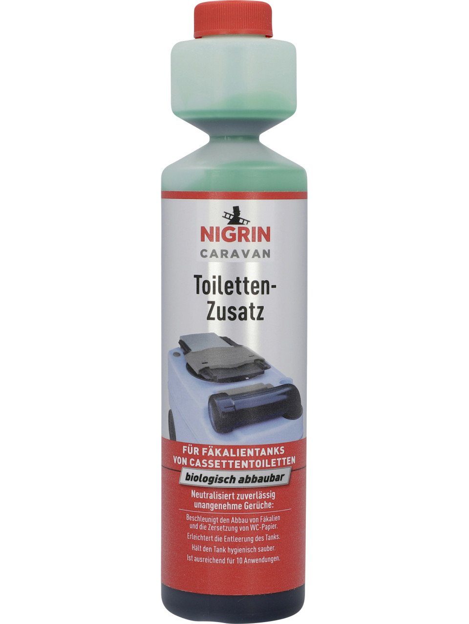 NIGRIN Wohnwagenschutzhülle Nigrin Caravan Toilettenzusatz 250ml