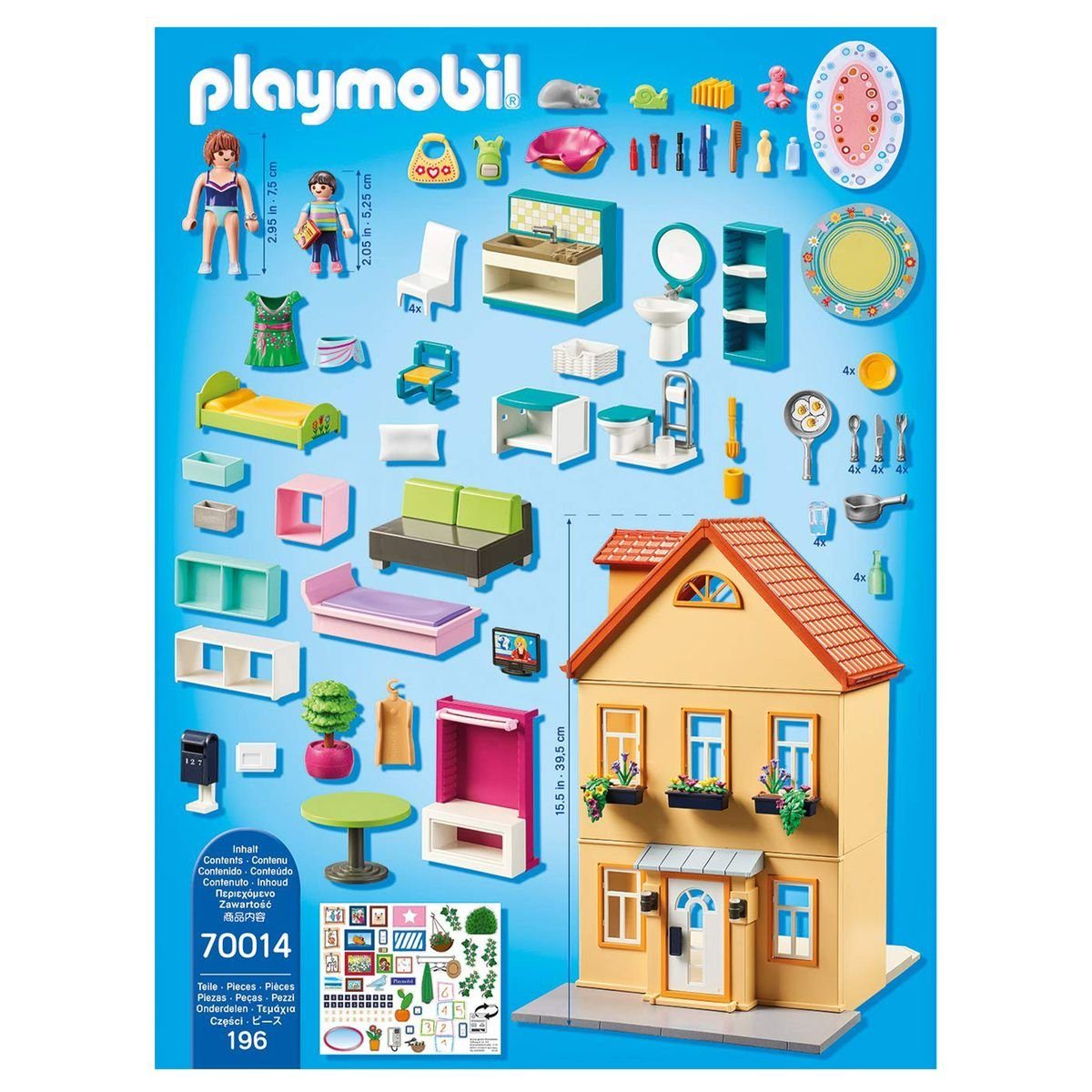 Playmobil® Spielwelt PLAYMOBIL® 70014 - City Life - Mein Stadthaus