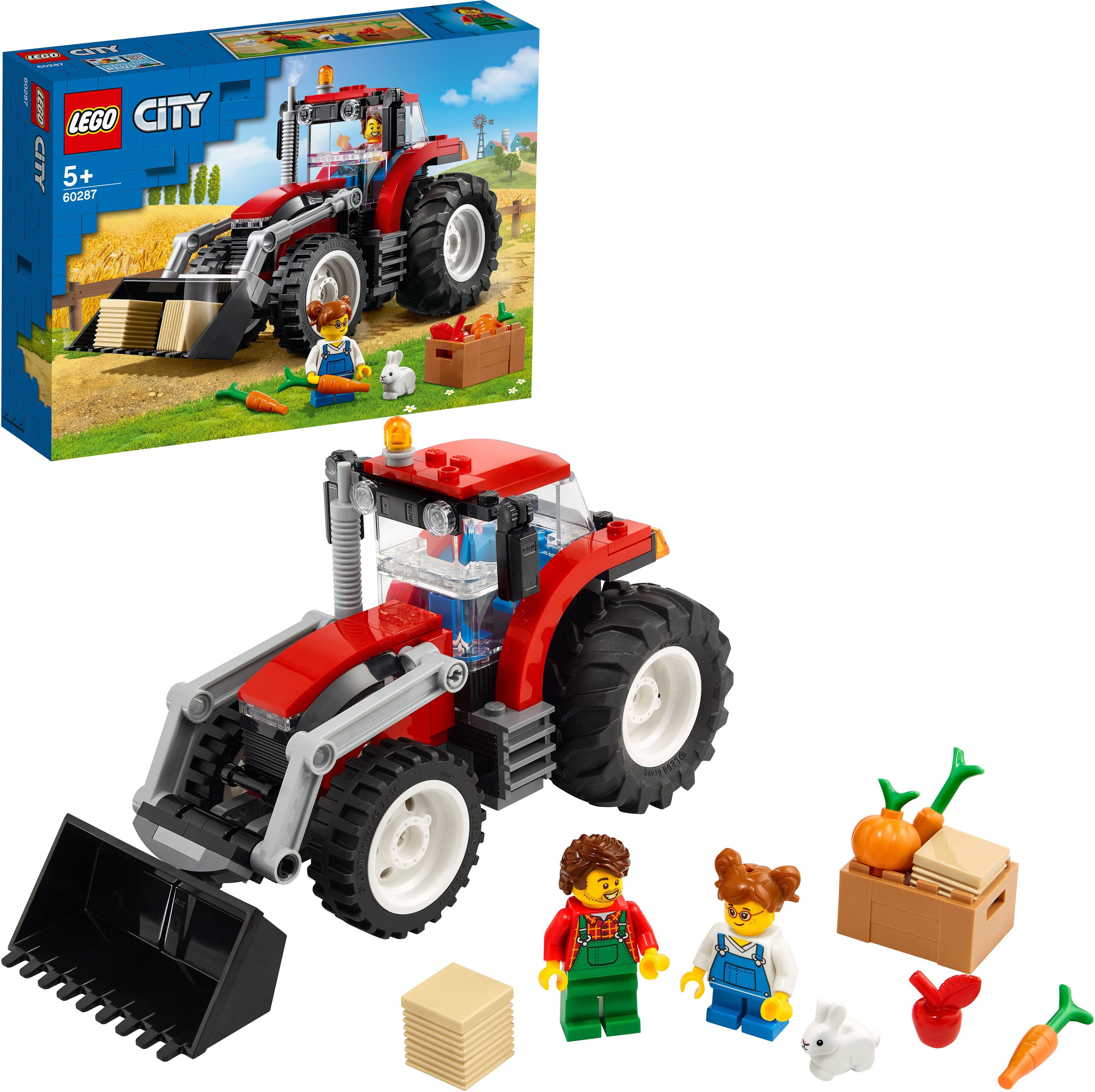 Image of 60287 City Traktor, Konstruktionsspielzeug