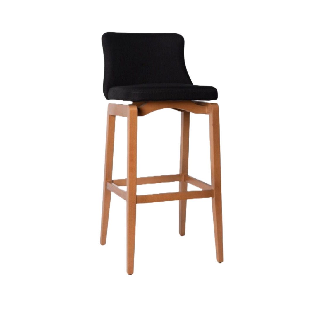 Xlmoebel Barhocker Luxuriöser Barstuhl mit eleganter Polsterung und hochwertigem Material (1 St., Barhocker), Hergestellt in Europa