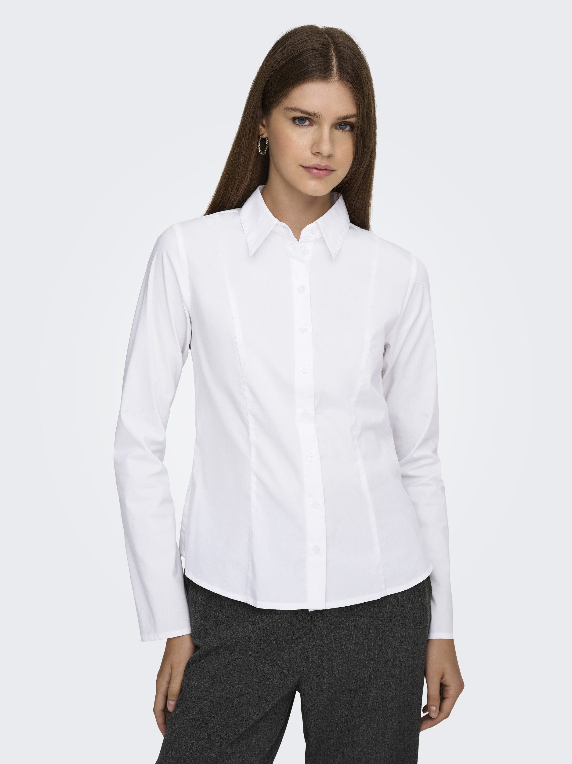 ONLY T-Shirt ONLBERSA LS FITTED SHIRT WVN