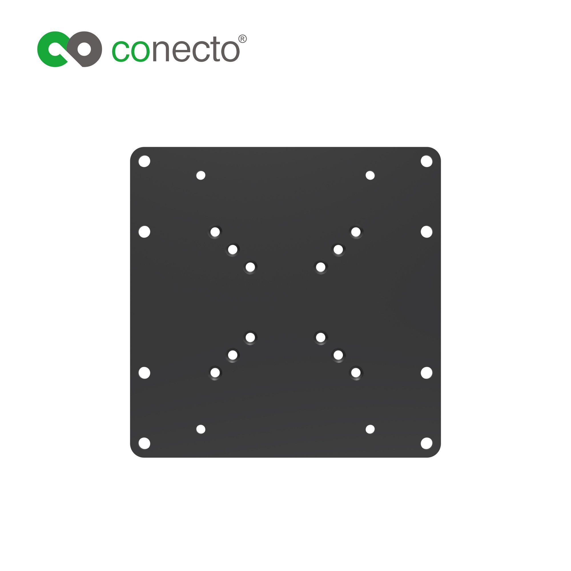 conecto TV-Wandhalterung conecto® - Universeller VESA Adapter für TV & Monitor Wandhalterungen