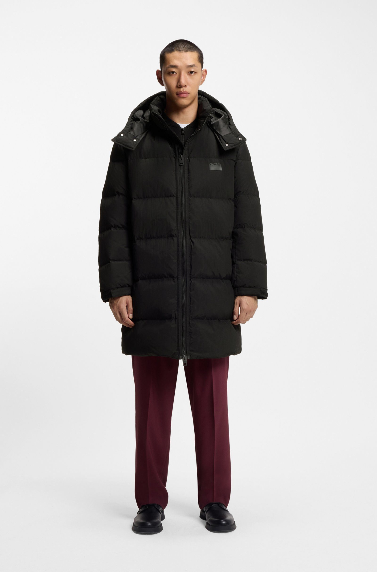 HUGO Kurzmantel Magnuso mit Daunenfüllung (1-tlg) günstig online kaufen