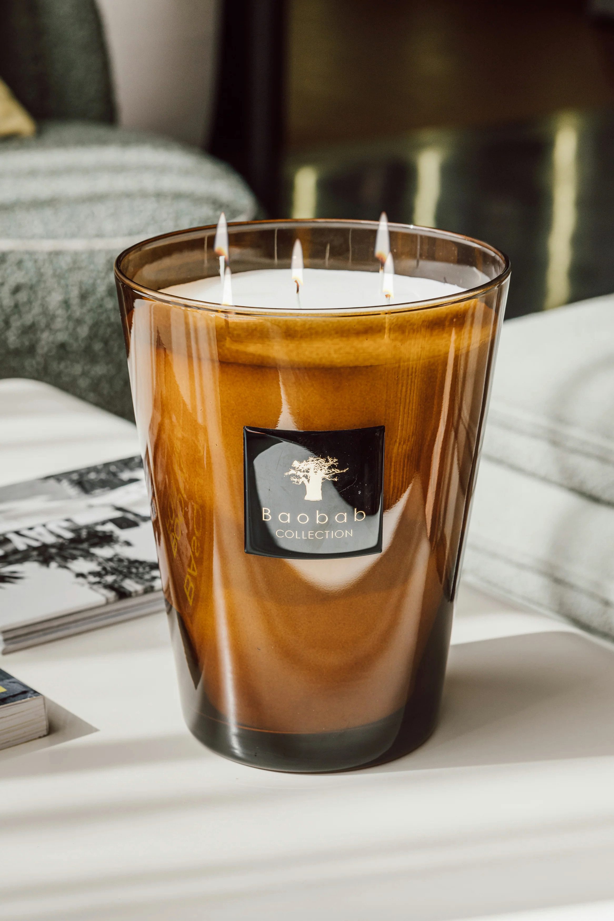 Baobab Duftkerze Baobab Duftkerze Les Prestigieuses Cuir de Russie