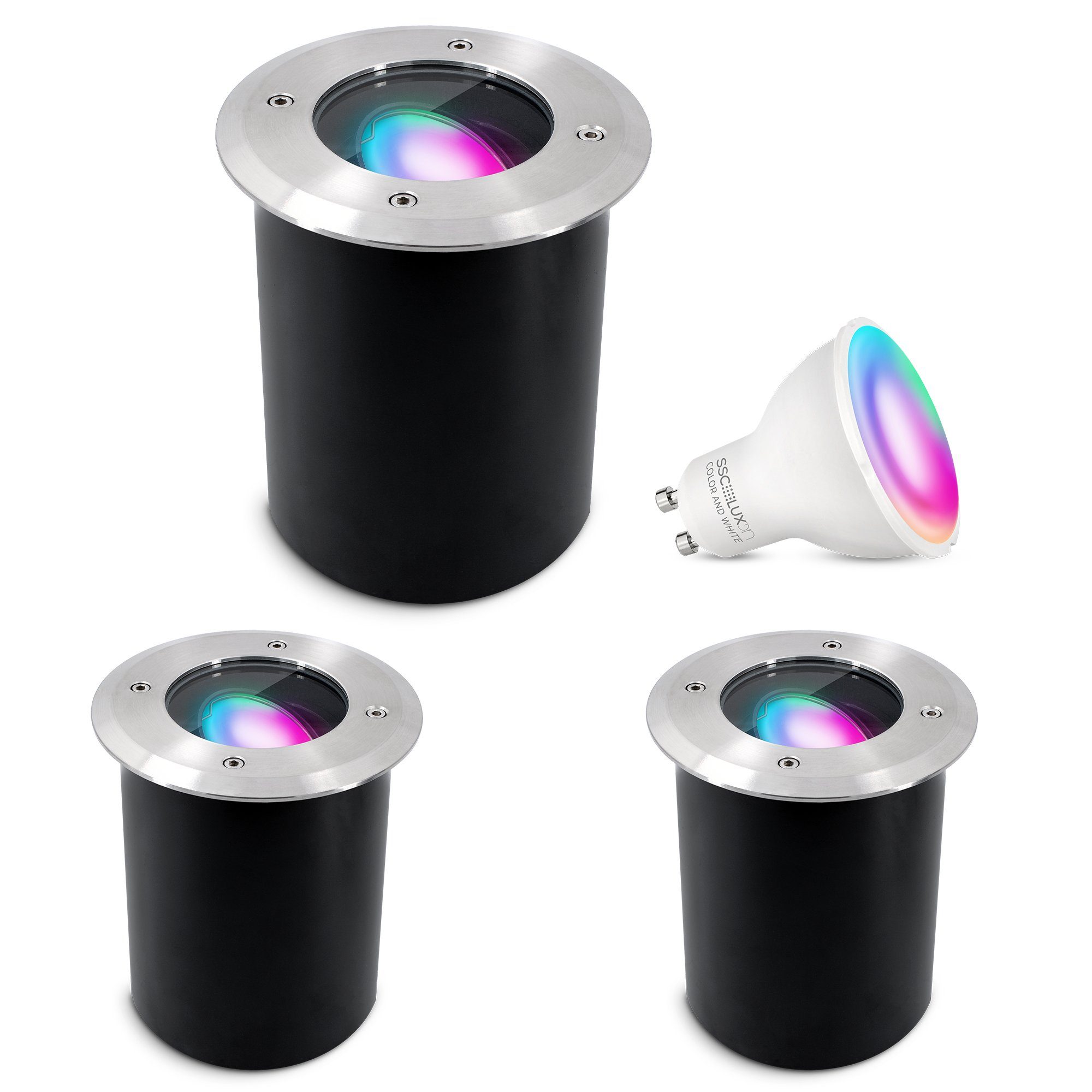 SSC-LUXon LED Gartenstrahler Schwenkbarer LED Bodenspot günstig online kaufen