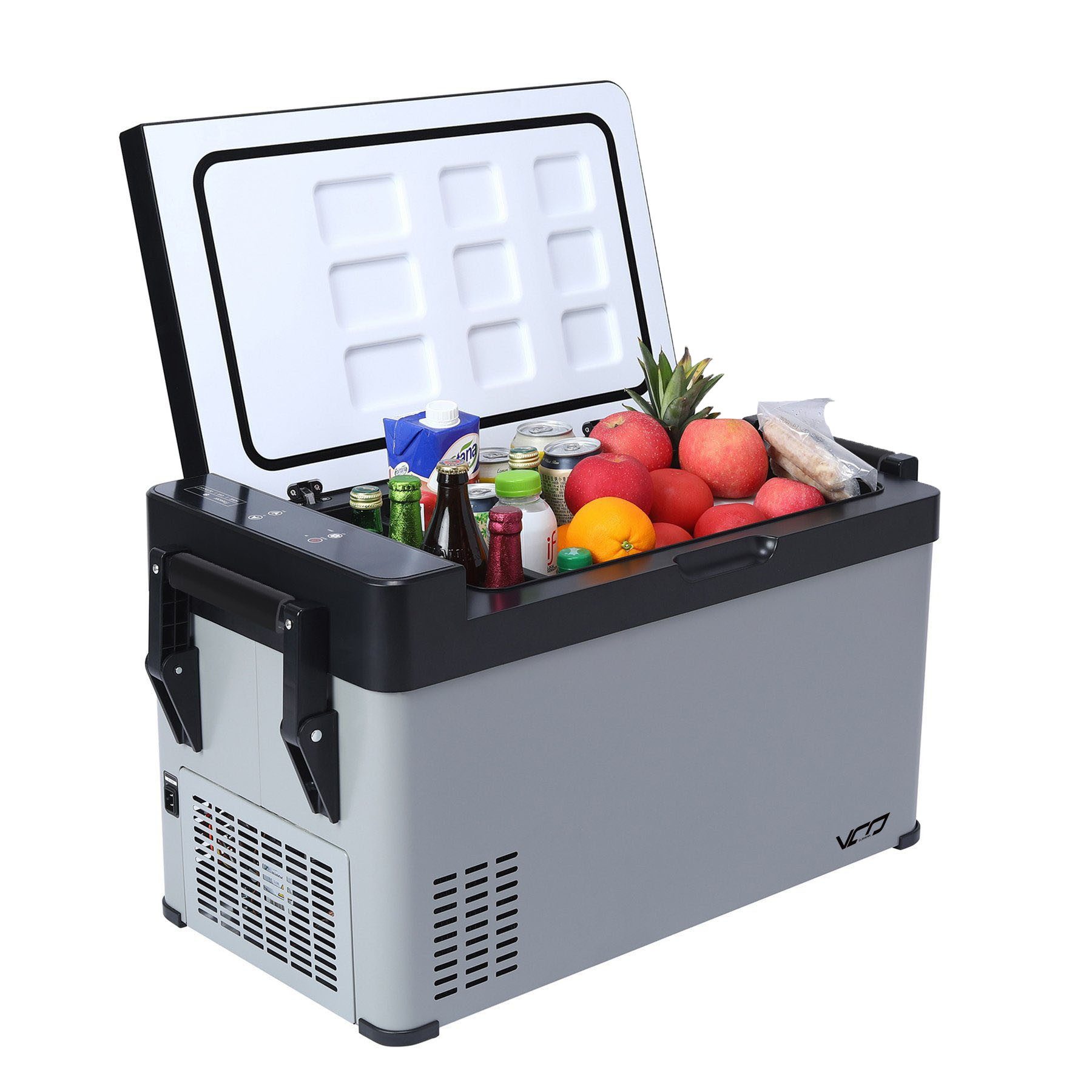 Kühlbox Kompressor kühlbox auto 38L 12V/240V tragbare Kühlschrank mit Griff